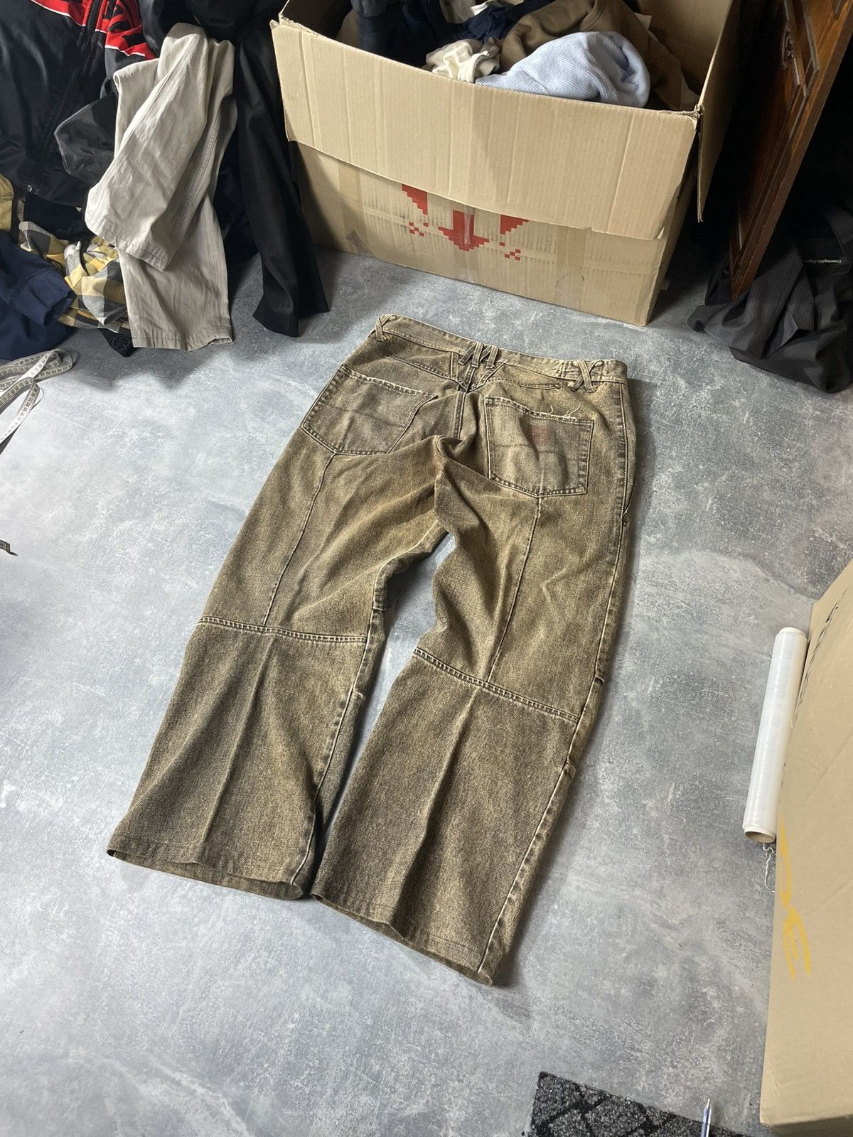Marithe + Francois Girbaud Marithe Francois Girbaud vintage Y2K buttons pants jeans Size US 33 - 1 Thumbnail