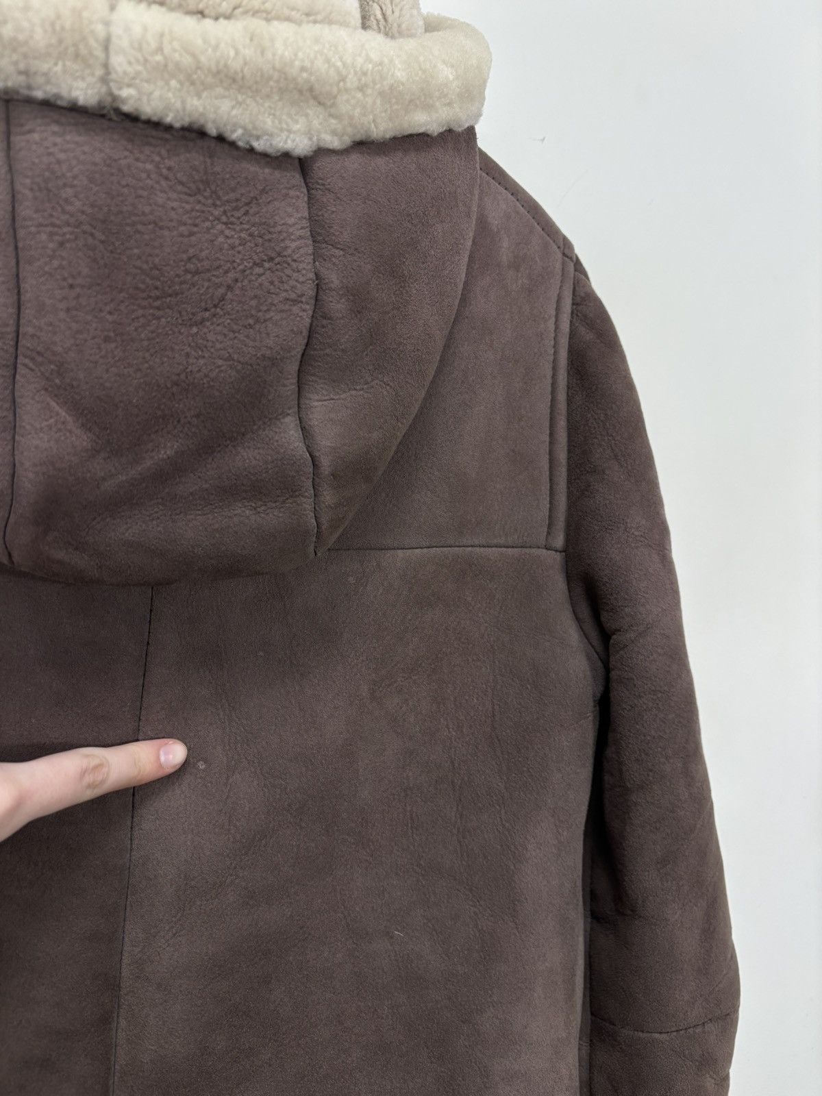 Other Vintage Californian Spring Lamb Leather Sheepskin Jacket Size M / US 6-8 / IT 42-44 - 21 Thumbnail