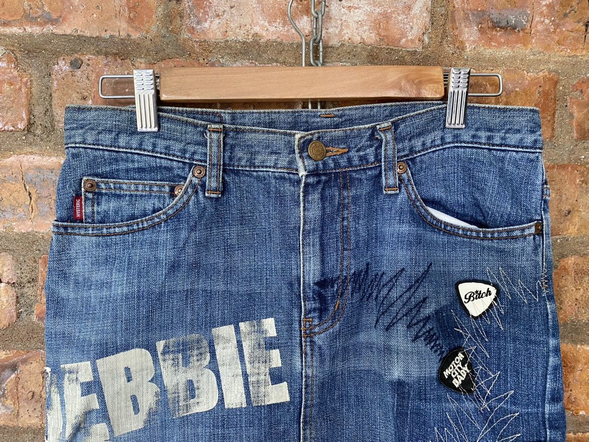 Hysteric Glamour 1990s Hysteric Glamour Denim Musical and punk Size 31" - 3 Thumbnail