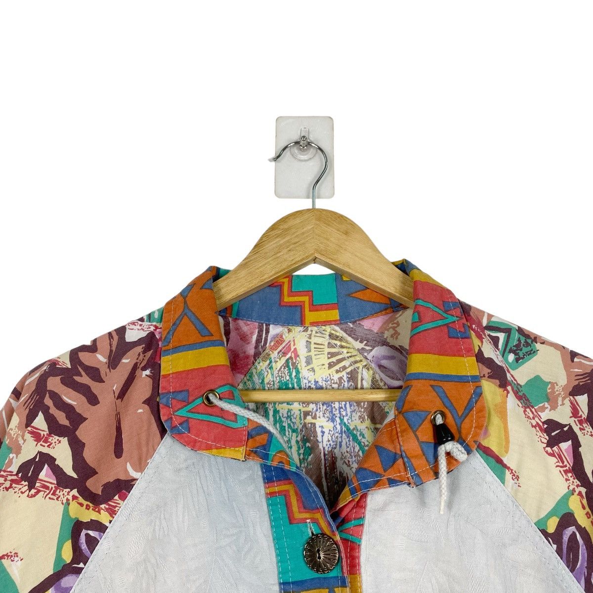 Japanese Brand Vintage Art Design Italian Light Jacket Size US L / EU 52-54 / 3 - 5 Thumbnail