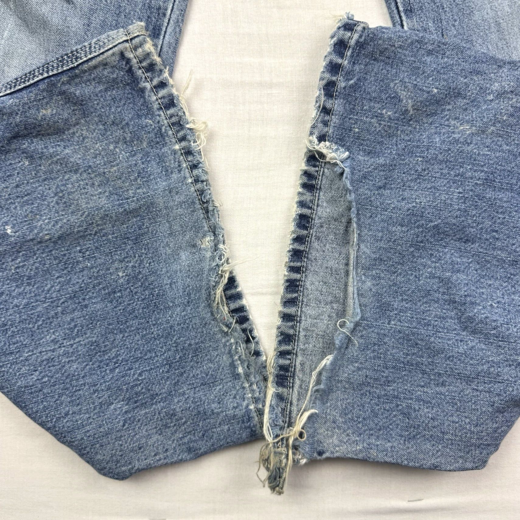 Vintage VINTAGE LEI Womens Jeans Bootcut 7 Blue Flare Hipster 90s Y2K Size 28" / US 6 / IT 42 - 2 Thumbnail