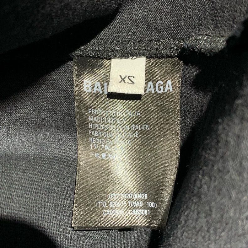 Balenciaga Balenciaga Double B Black Short Sleeve 2502-Nextarrow Size US XS / EU 42 / 0 - 5 Thumbnail