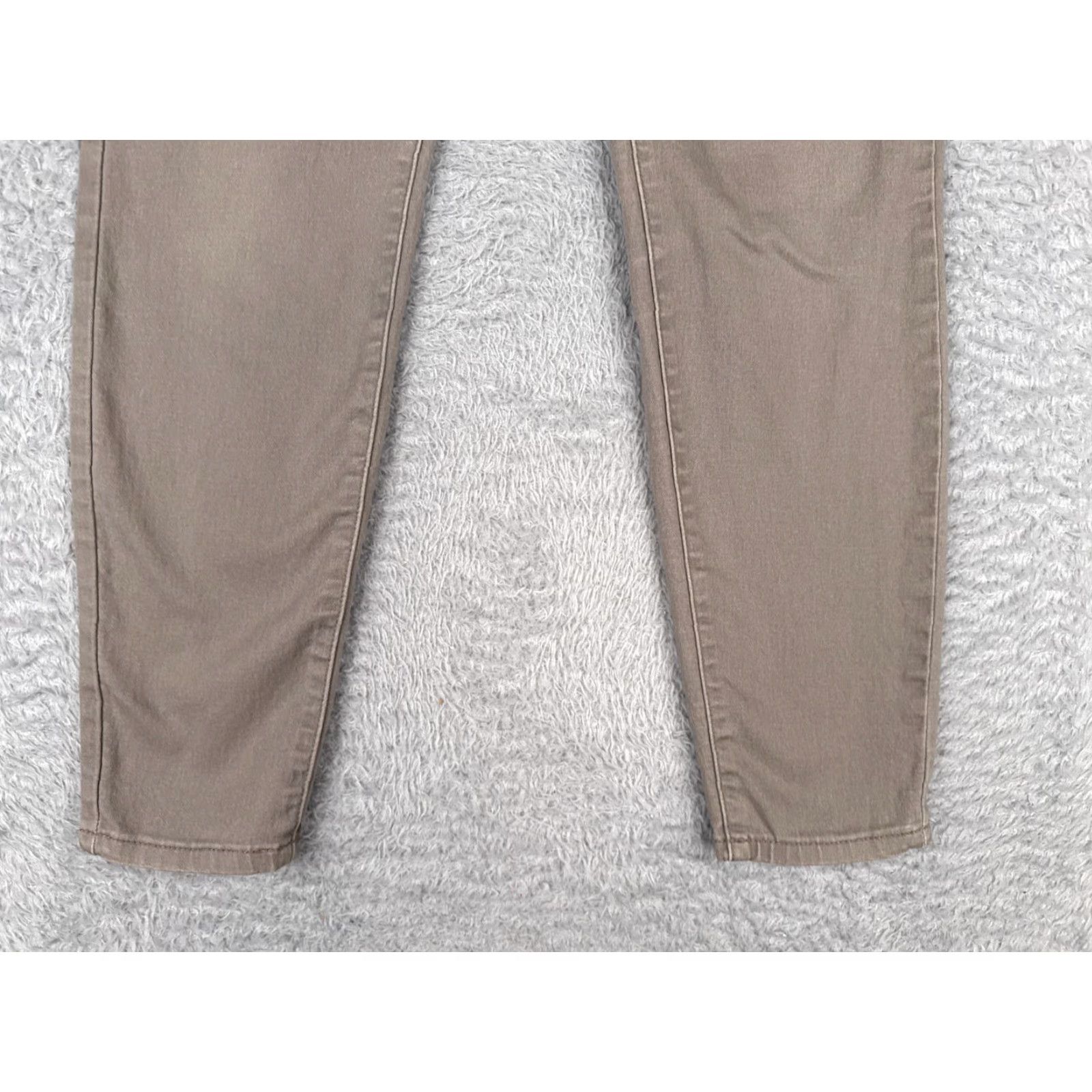 Vintage Blue Spice Jeans Juniors 9 Beige Denim Skinny Cotton Blend Mid Rise 29x28 Jeans Women Size 30" / US 8 / IT 44 - 2 Thumbnail