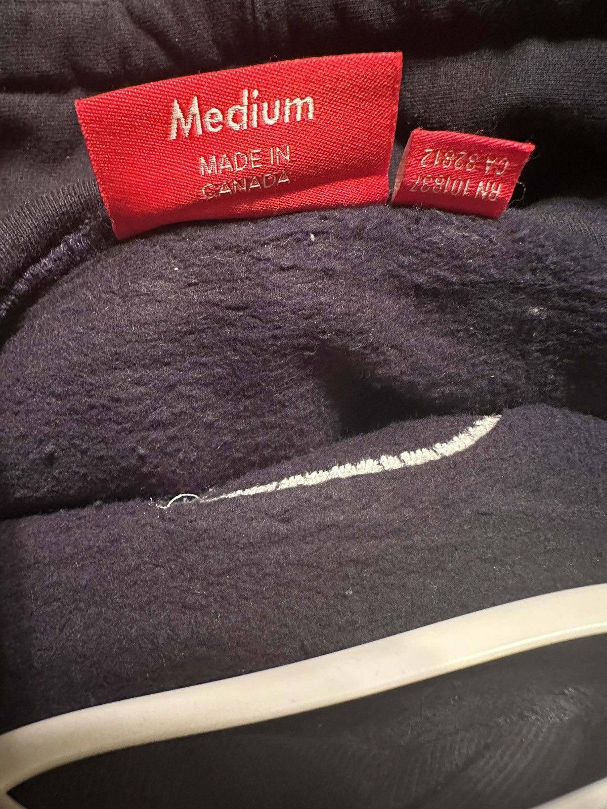 Supreme Supreme Fw14 Banner Hoodie Size US M / EU 48-50 / 2 - 4 Thumbnail