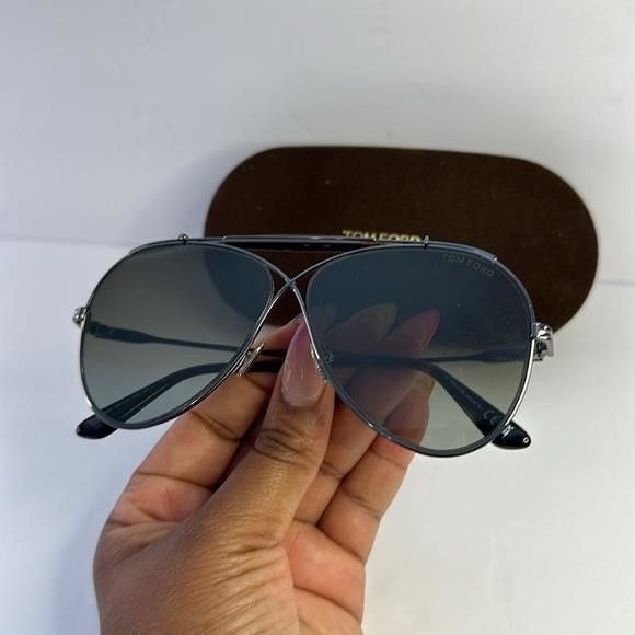 Tom Ford New Authentic TOM FORD Holden FT0818/S 08G aviator mirror le Size ONE SIZE - 9 Thumbnail