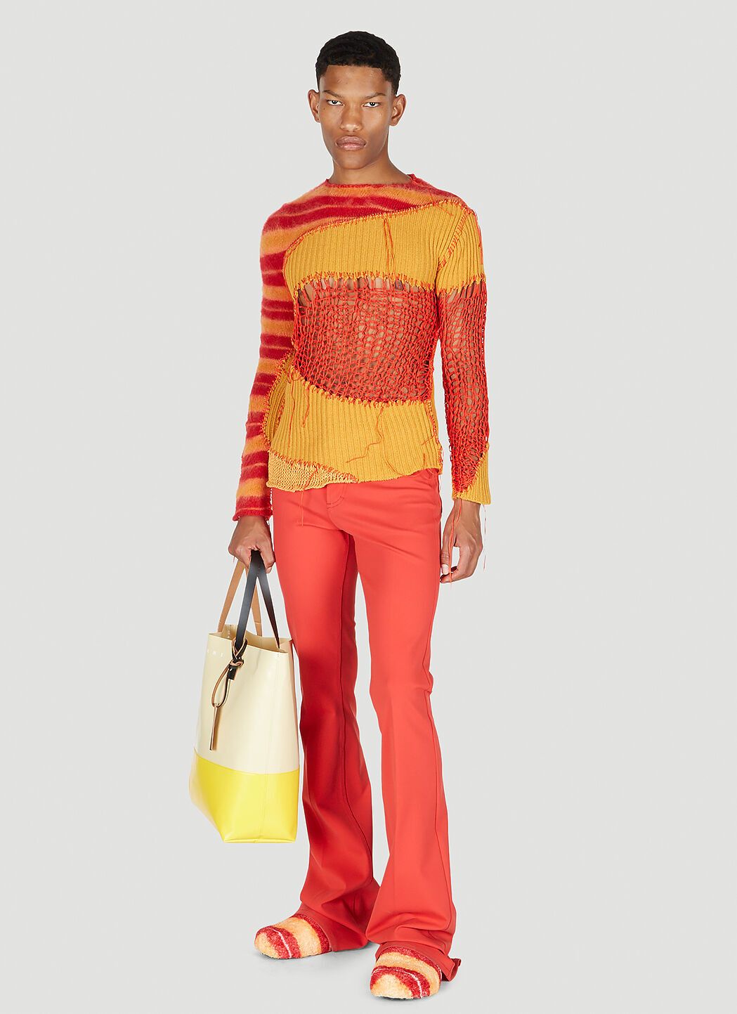 Marni BNWT SS23 MARNI COMPACT VISCOSE JERSEY LACQUER PANTS 44 Size US 28 / EU 44 - 13 Thumbnail
