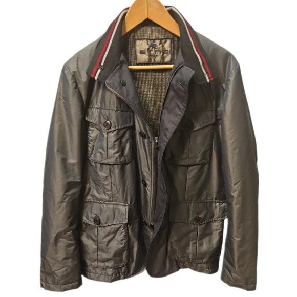 Etro Green Utility Jacket / Coat Size US S / EU 44-46 / 1 - 1 Thumbnail