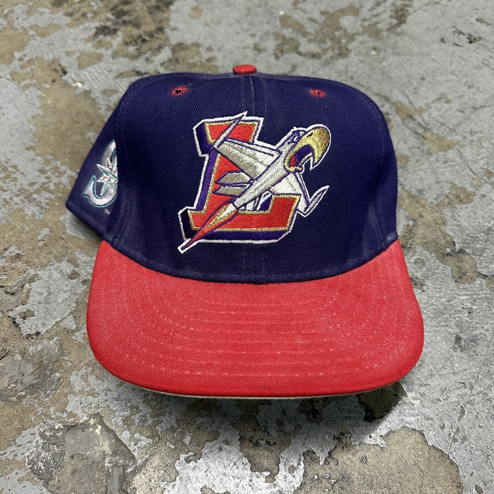 MLB × Vintage Vintage Lancaster Jethawks Seattle Mariners Snapback Hat Size ONE SIZE - 1 Thumbnail