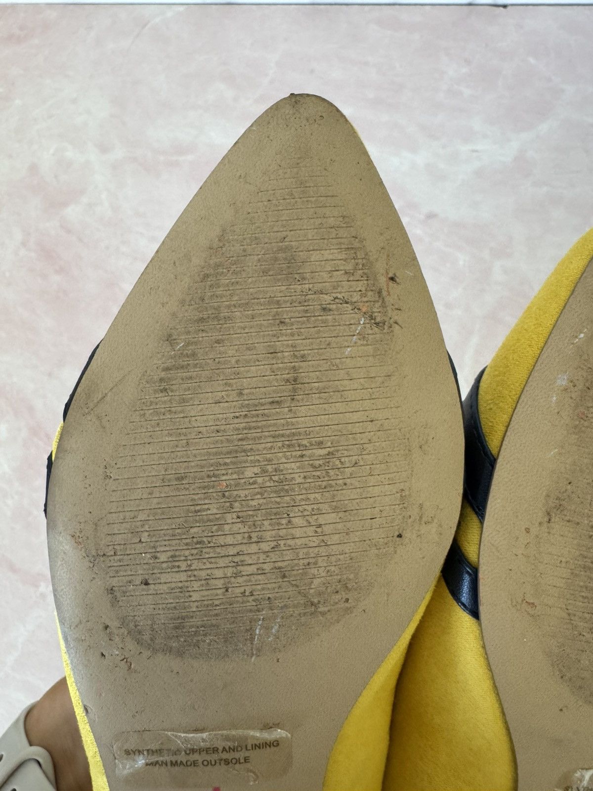 Vintage Callisto Size 6 mustard yellow women’s pointed flats Size US 6 / IT 36 - 8 Thumbnail