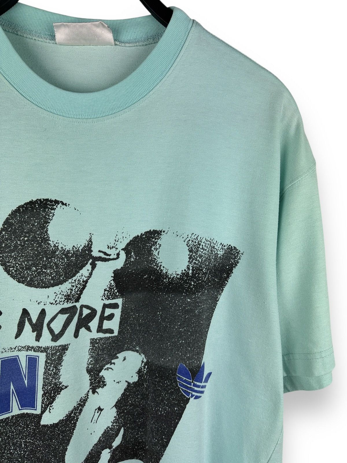 Adidas Vintage 80’s “It’s More Than Surviving… It’s Adidas” T-Shirt Size US M / EU 48-50 / 2 - 3 Thumbnail
