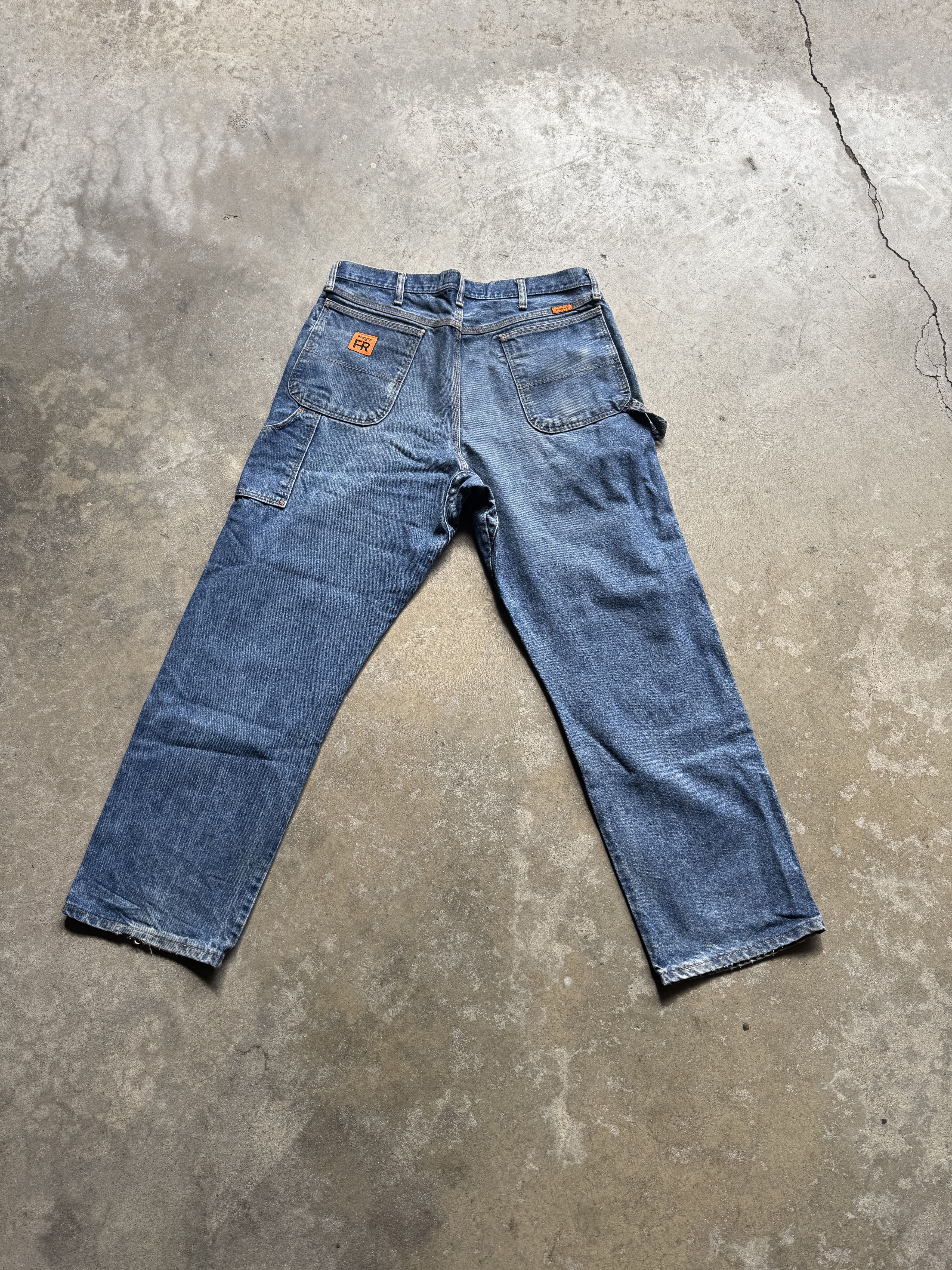 Wrangler Wrangler FR Orange Label Heavy Duty Wokwear Carpenter Pants Size US 36 / EU 52 - 2 Thumbnail
