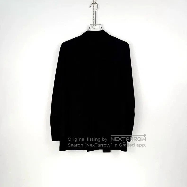 Saint Laurent Paris SLP Black Wool Double-Breasted Blazer. Size US M / EU 48-50 / 2 - 4 Thumbnail