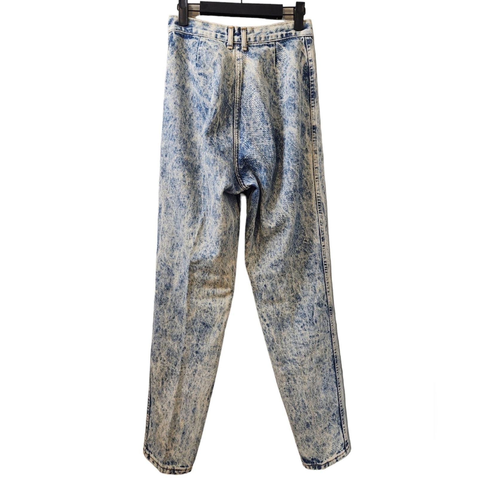 Vintage Vintage 80's 90's Chic Acid Wash High Waist Jeans 9 Long Size 27" / US 4 / IT 40 - 6 Thumbnail