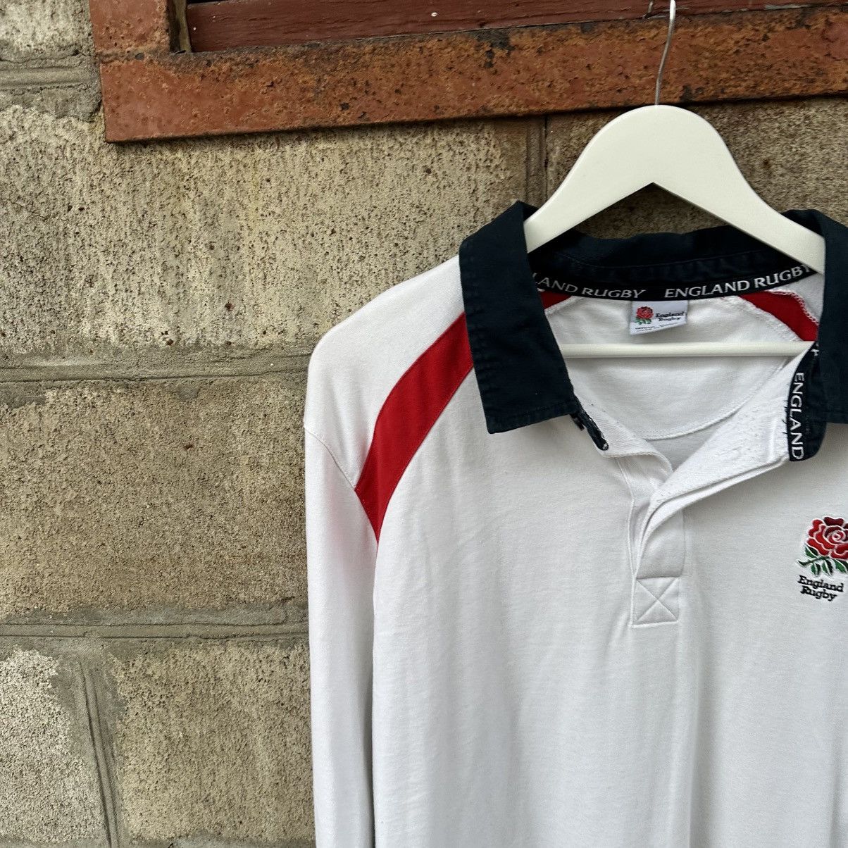 New England Outerwear VTG Mans England Rugby Long sleeve T-shirts Size XL Hype Size US XL / EU 56 / 4 - 4 Thumbnail
