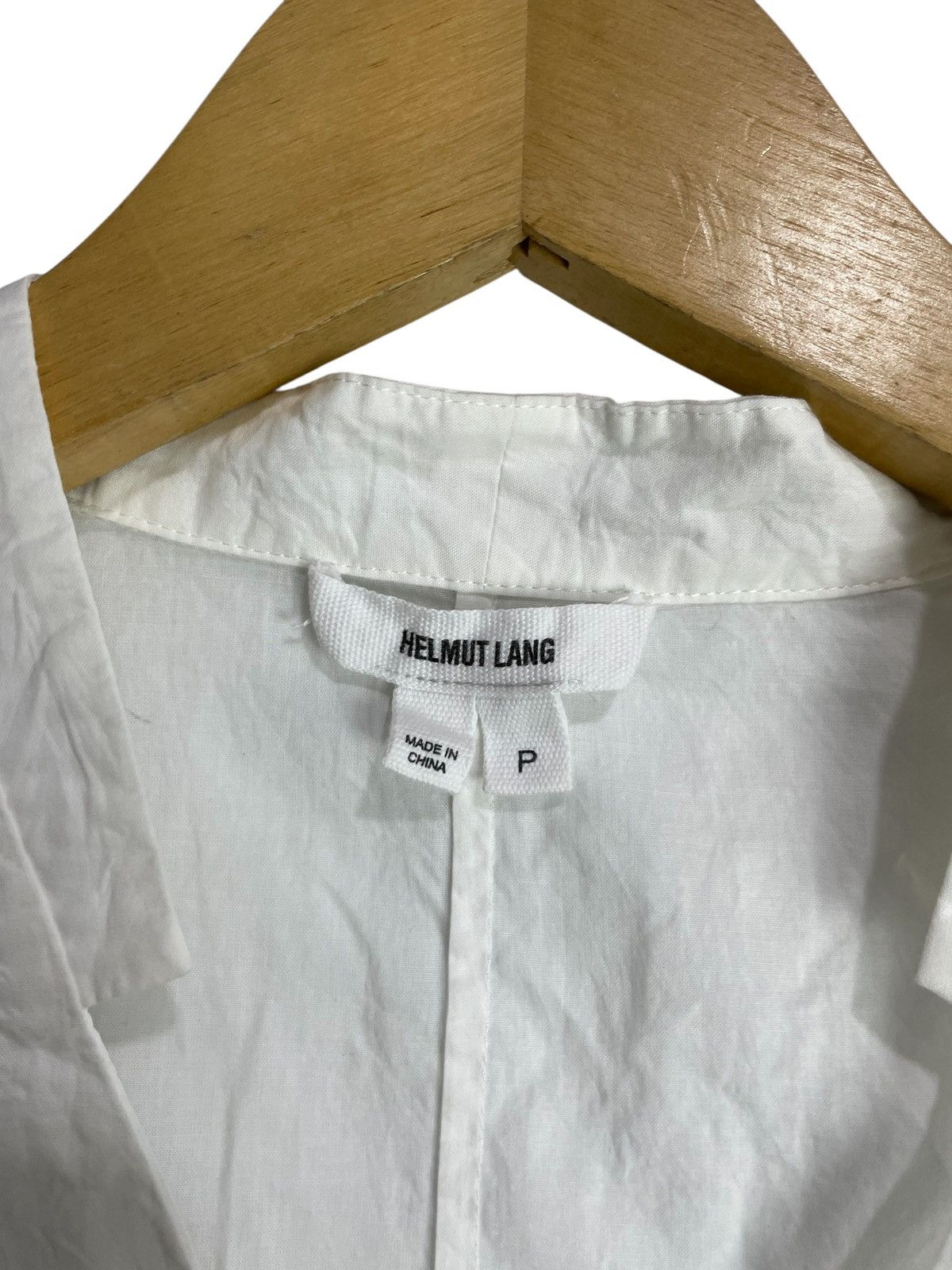 Helmut Lang 2000s Helmut Lang Silk Shirt TRANSPARENT Size S / US 4 / IT 40 - 6 Thumbnail