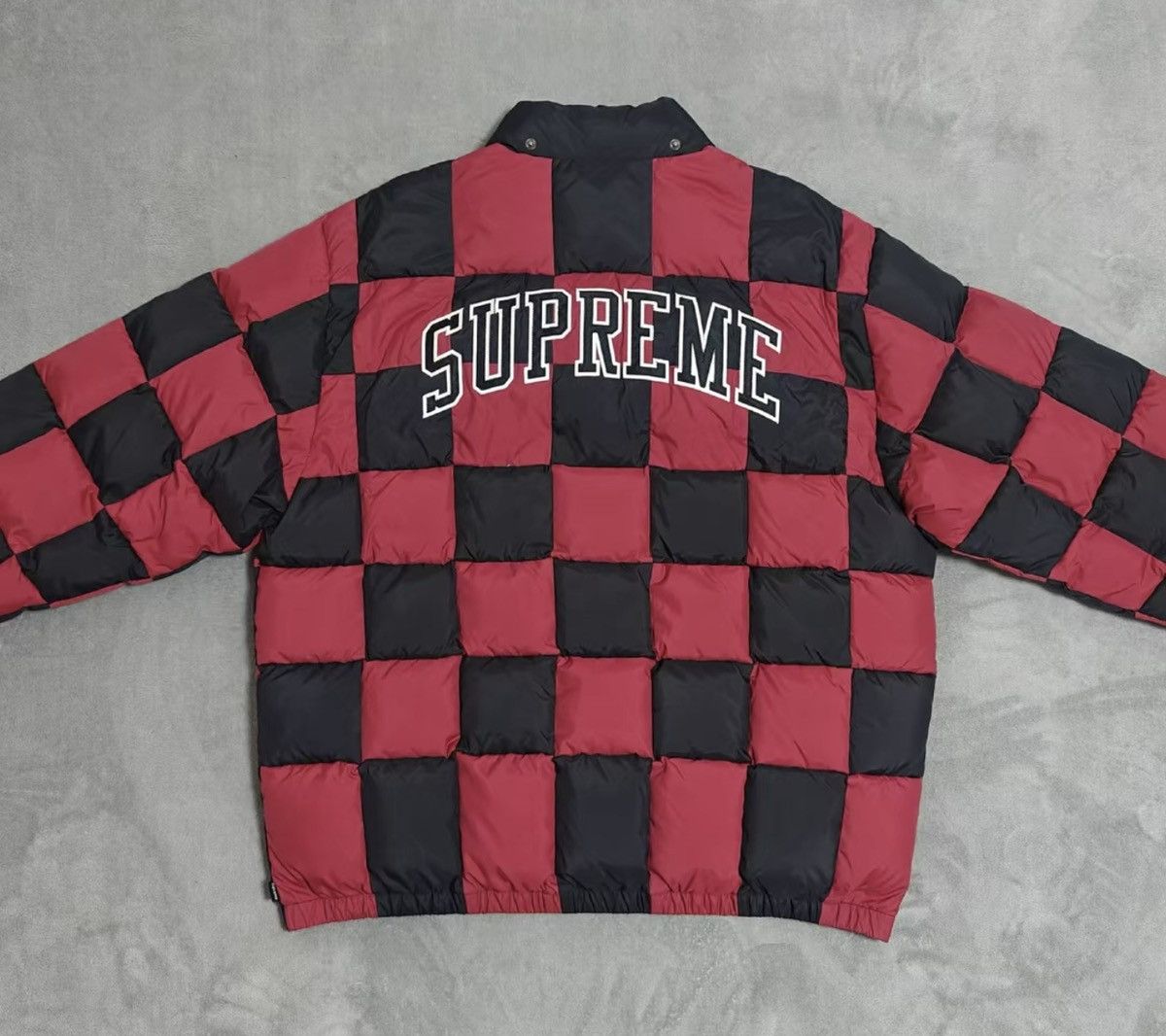 Supreme Supreme 19fw Checkerboard puffy jacket Size US XL / EU 56 / 4 - 1 Thumbnail