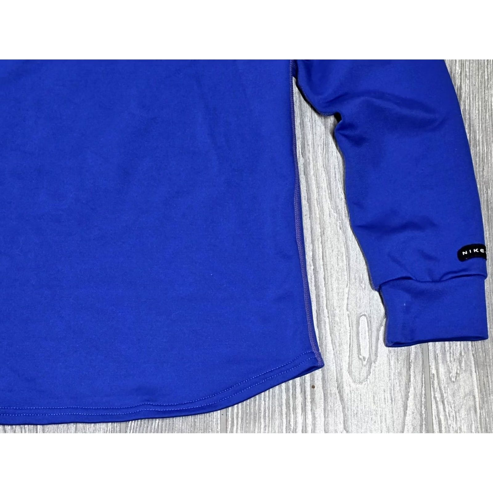Nike VINTAGE Nike T-Shirt Mens XL Mock Neck Training T-Shirt 90s Blue Royal Blue Nike Dri-Fit) Size US XL / EU 56 / 4 - 4 Thumbnail