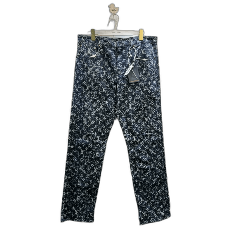 Louis Vuitton LV Louis Vuitton Logo Denim Pants-yf Size US 34 / EU 50 - 1 Thumbnail
