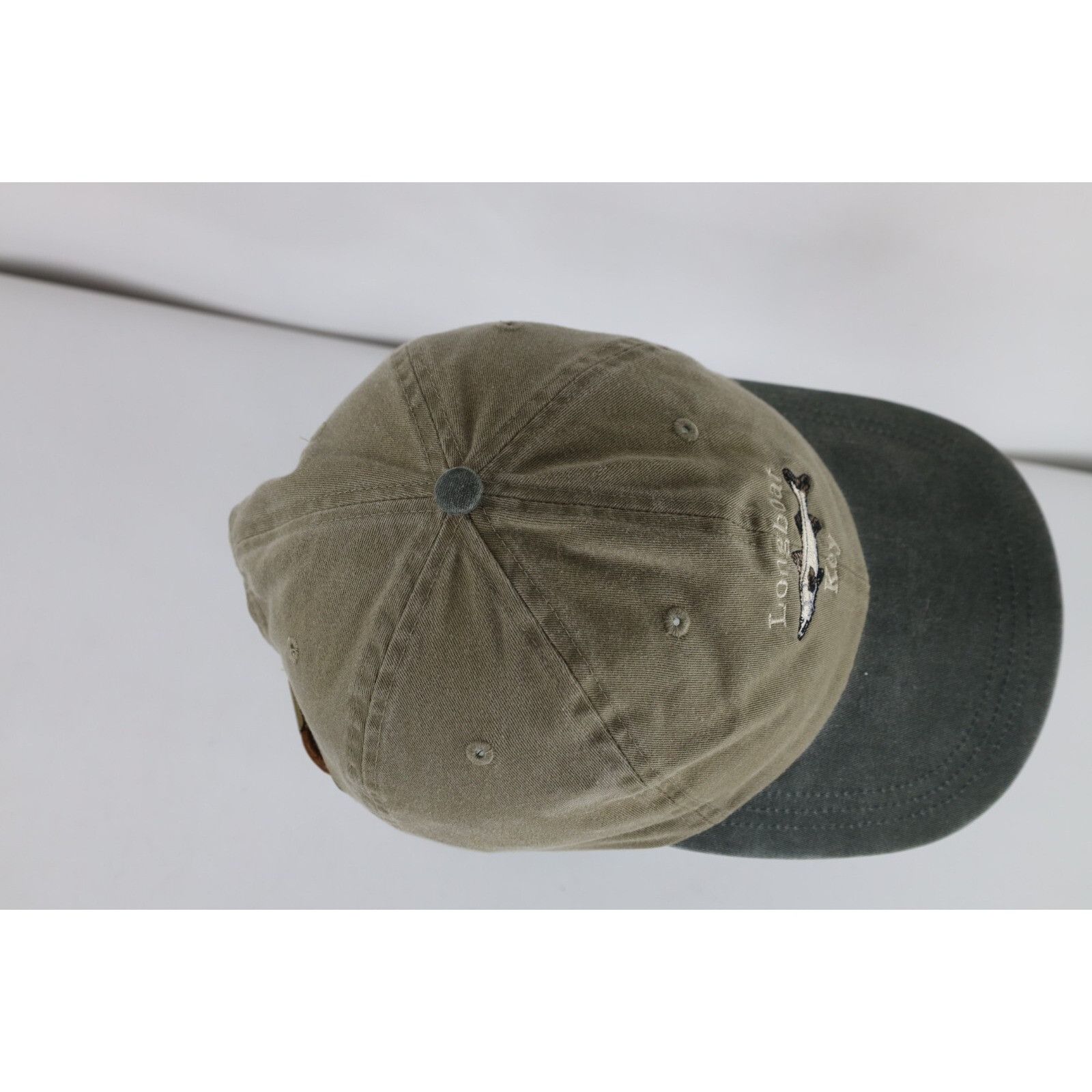 Vintage Vintage 90s Streetwear Faded Longboat Key Fishing Hat Size ONE SIZE - 10 Thumbnail