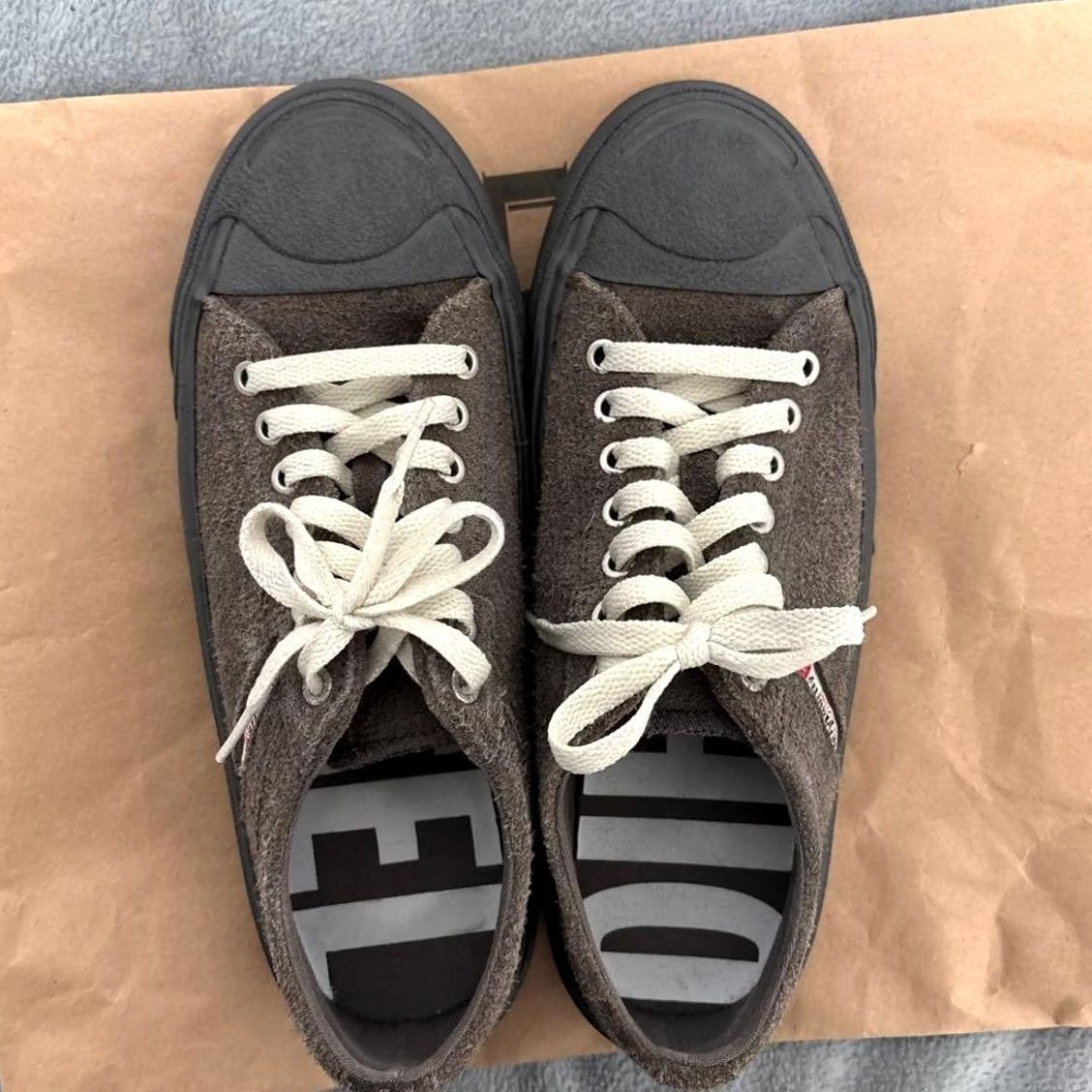 Diesel Diesel Men 8.5US Vhtf Suede Brown Sneakers Casual Stylish Italian Luxury Durable Size US 9 / EU 42 - 7 Thumbnail