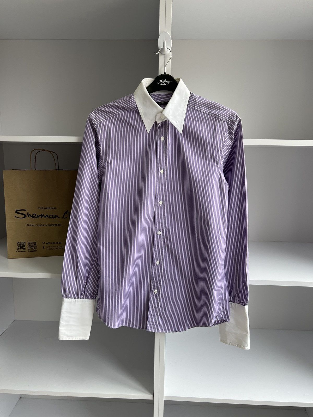 Gucci × Vintage Vintage Gucci Luxury Button up shirts Lot Size US M / EU 48-50 / 2 - 15 Thumbnail