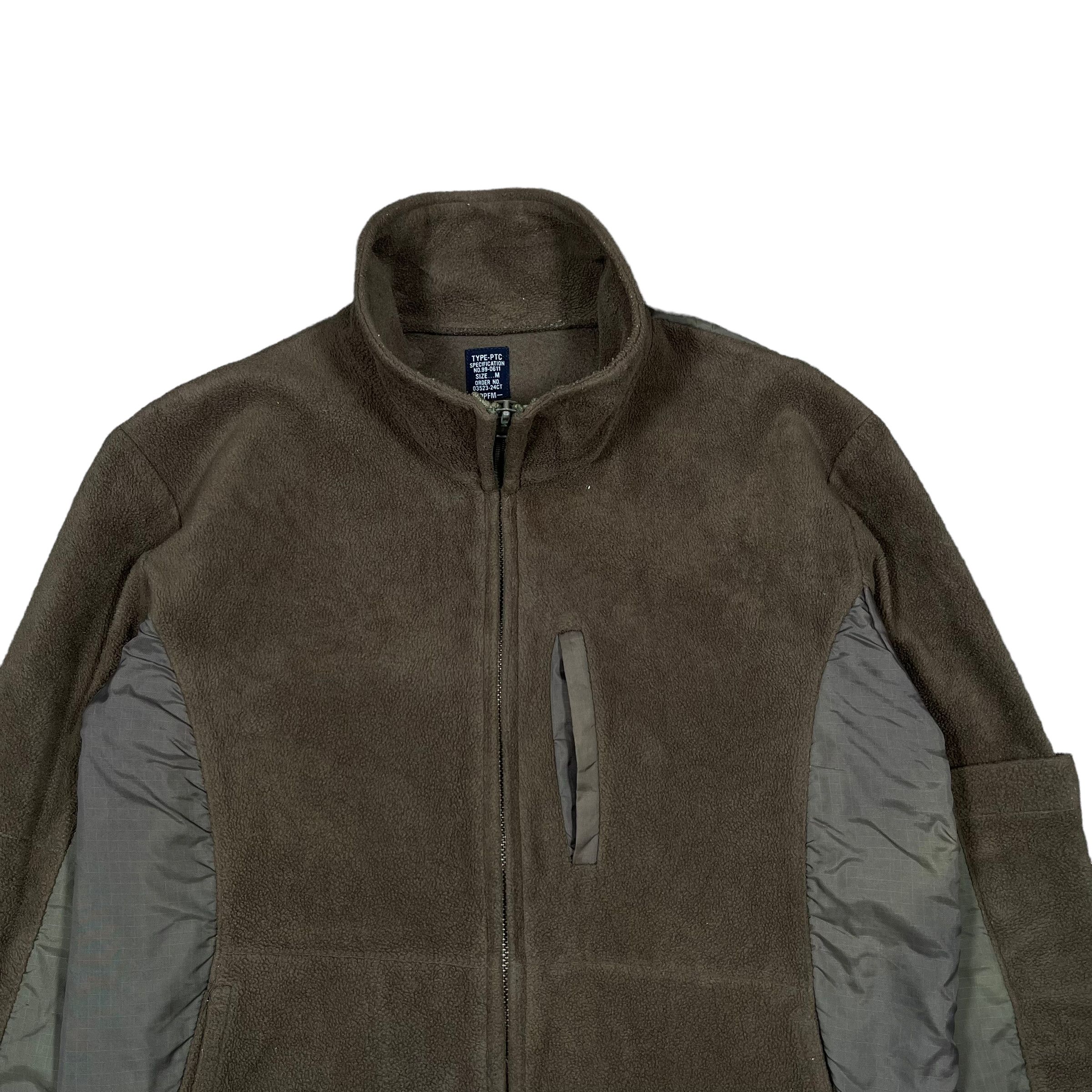 Japanese Brand × PPFM × South2 West8 PPFM Fleece Hybrid Olive Sweater Size US M / EU 48-50 / 2 - 2 Thumbnail