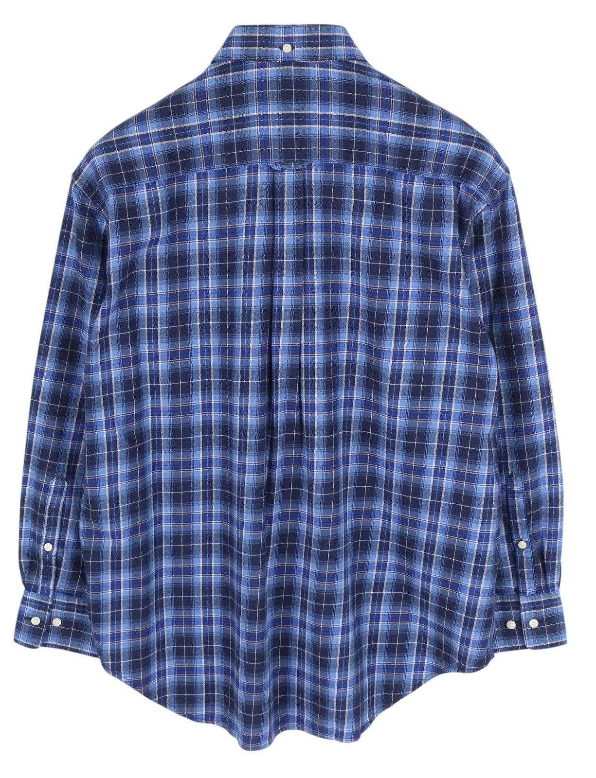 Gant FLANNEL CHECK EU36 Blue Button-Down Plaid Shirt 85125 Size S / US 4 / IT 40 - 2 Thumbnail