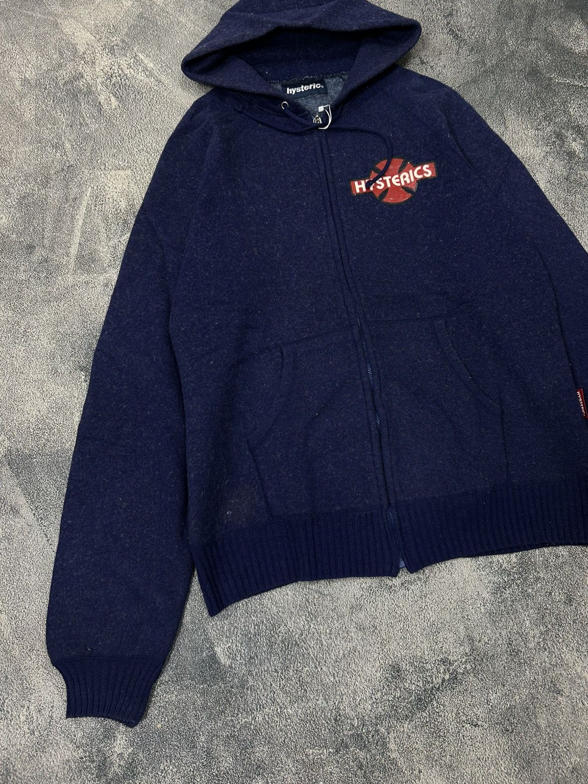 Hysteric Glamour Vintage Hysteric Glamour wool hoodie Size US XL / EU 56 / 4 - 2 Thumbnail