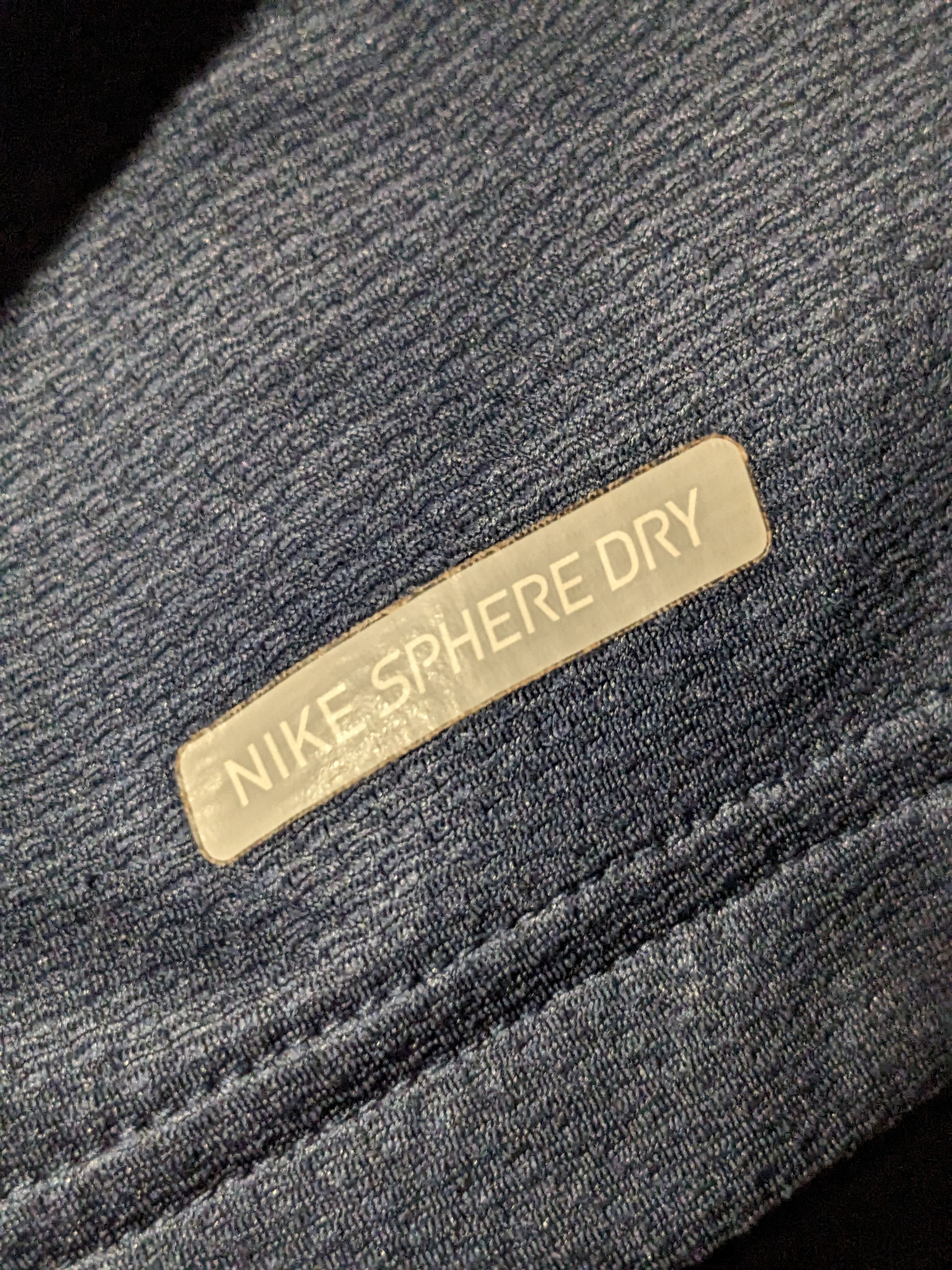 Nike × Vintage Vintage Y2K Nike Sphere Dry Team Michigan Thermal T-Shirt Size US XXL / EU 58 / 5 - 5 Thumbnail