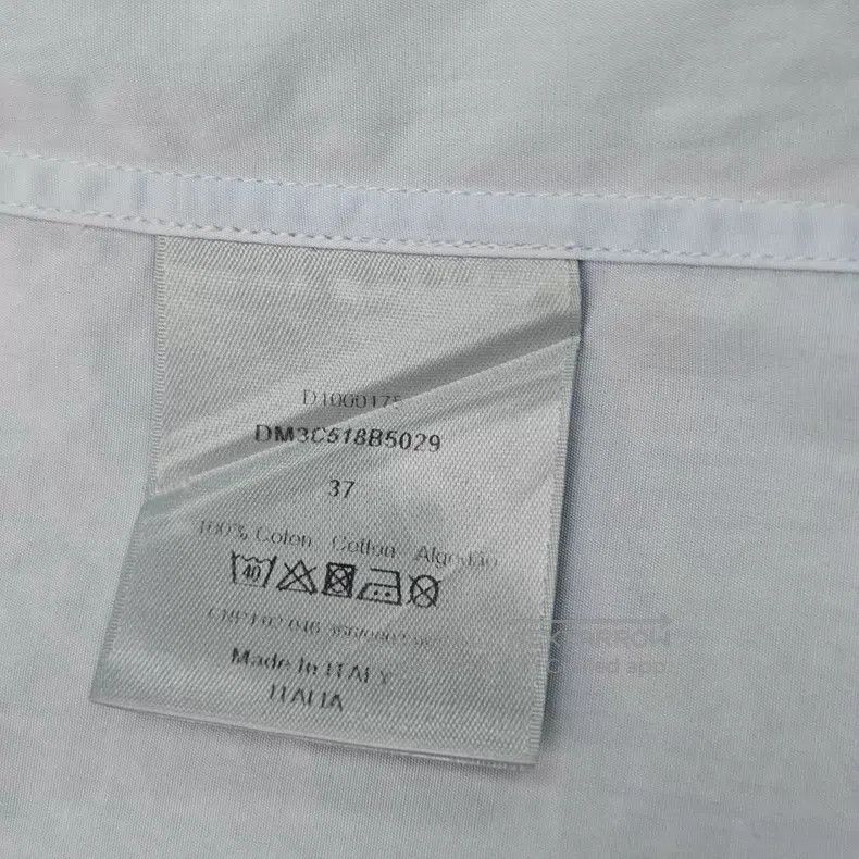Dior Dior Size 37 Light blue embroidered bee shirt Size US XXS / EU 40 - 6 Thumbnail