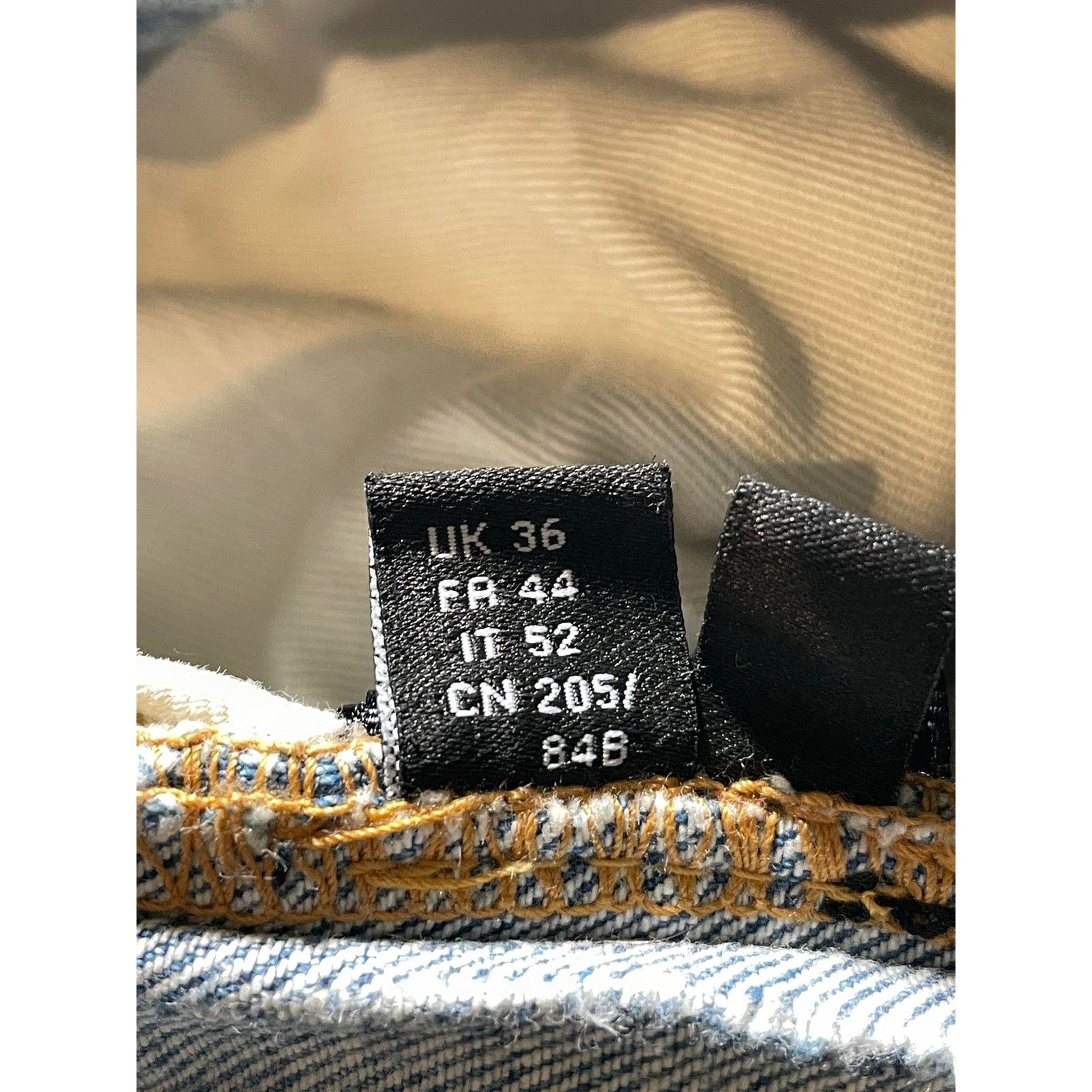 Amiri Amiri Paint Drip Light Wash Jeans Size US 36 / EU 52 - 3 Thumbnail