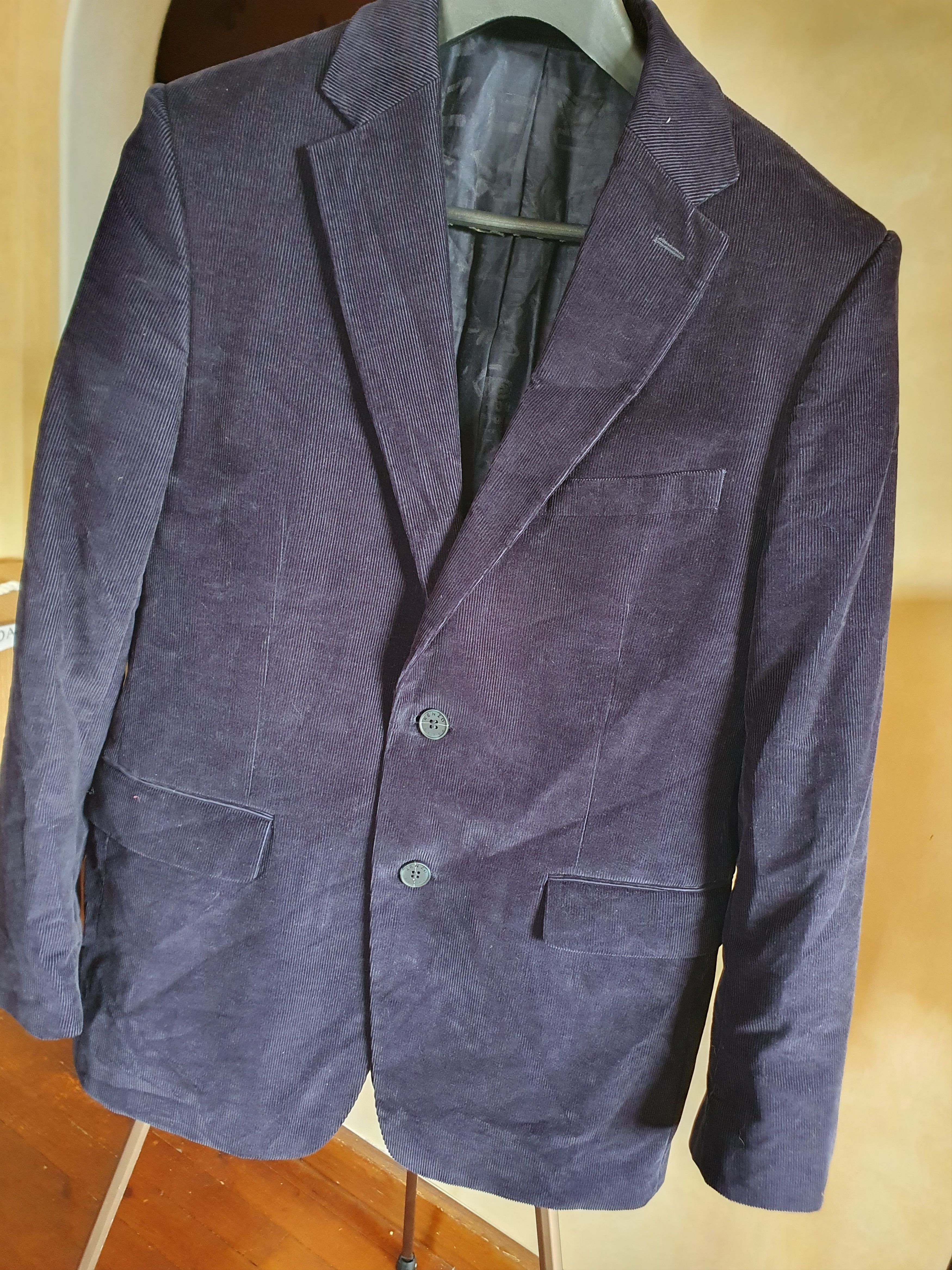 Kenzo Kenzo Courduroy Blazer 2 Buttons Single-Breasted sz 50 Size 50R - 4 Thumbnail