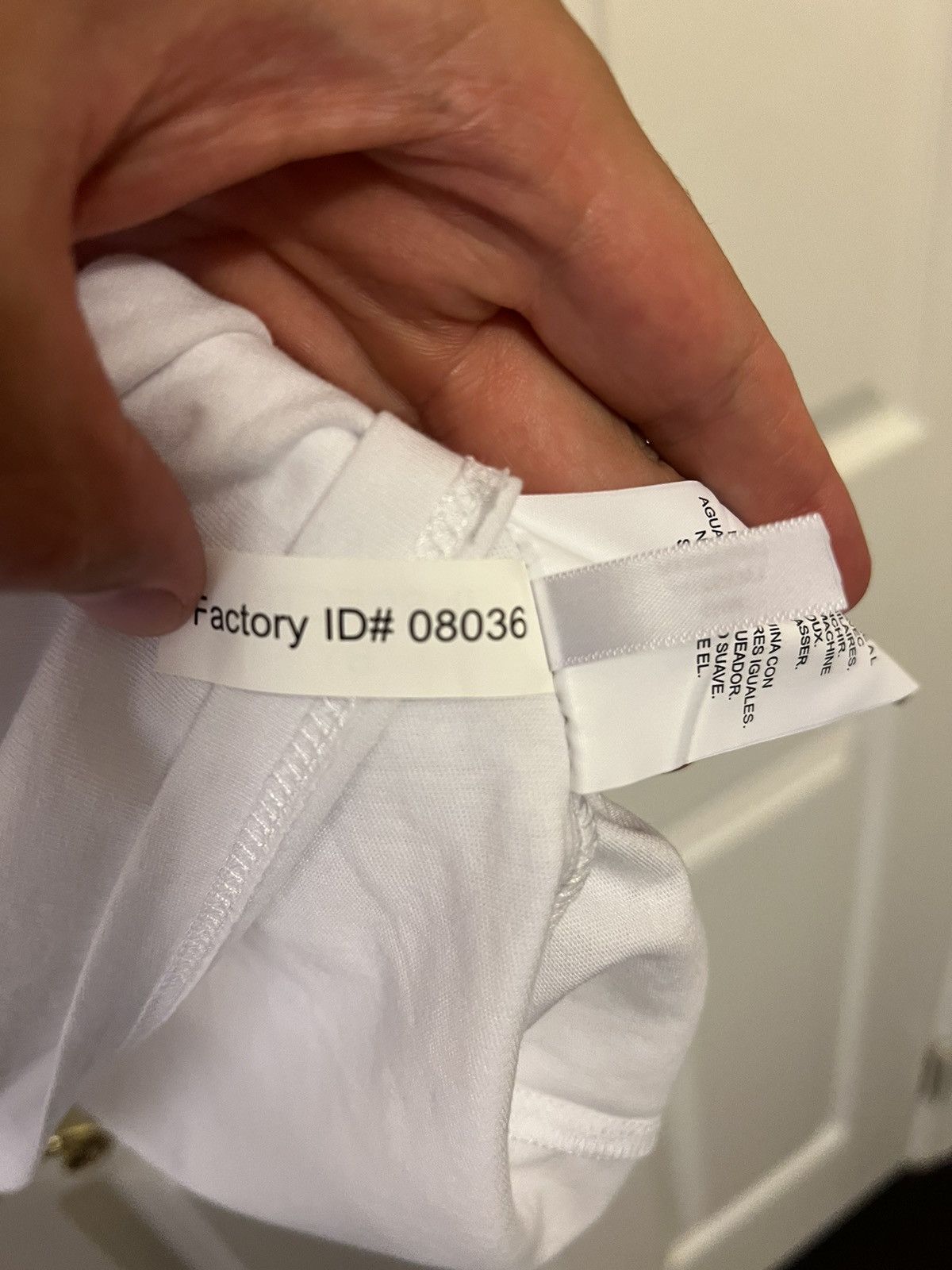 Karl Lagerfeld Karl Lagerfeld Paris White T-Shirt Size US M / EU 48-50 / 2 - 8 Thumbnail