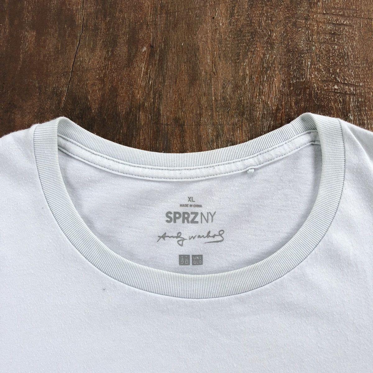 Uniqlo Thrashed Faded Andy Warhol x Uniqlo Rare T Shirt Size US L / EU 52-54 / 3 - 4 Thumbnail