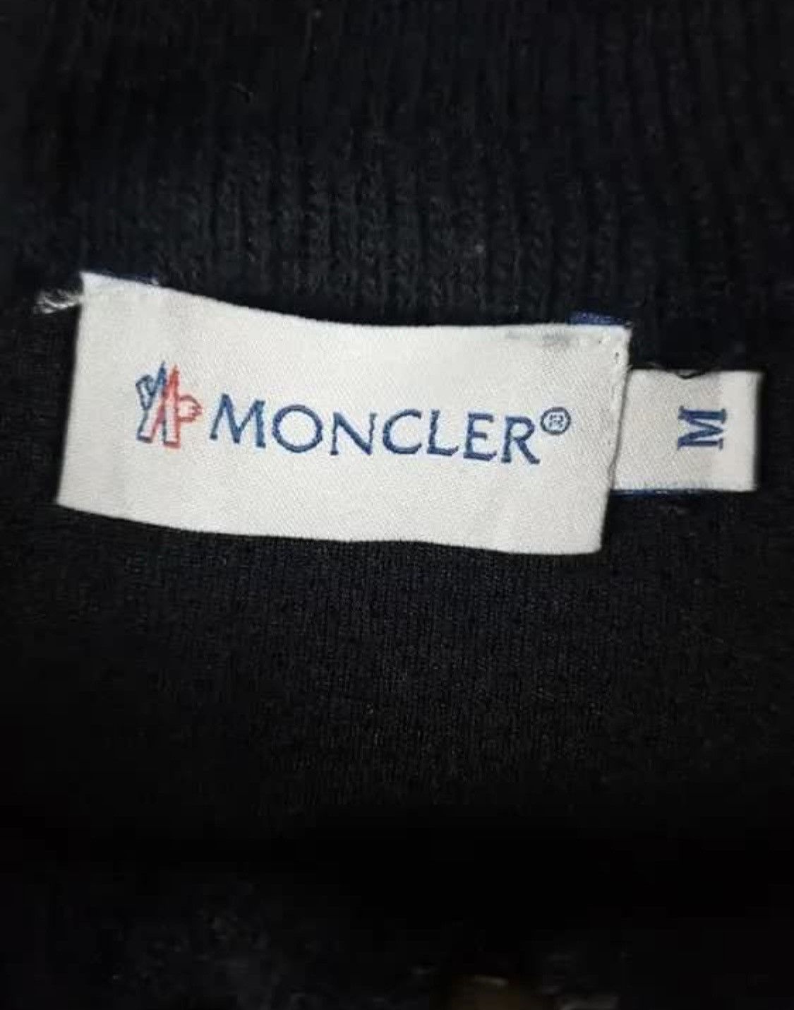 Moncler Vintage moncler wool + nylon zipper jacket Size US M / EU 48-50 / 2 - 5 Thumbnail