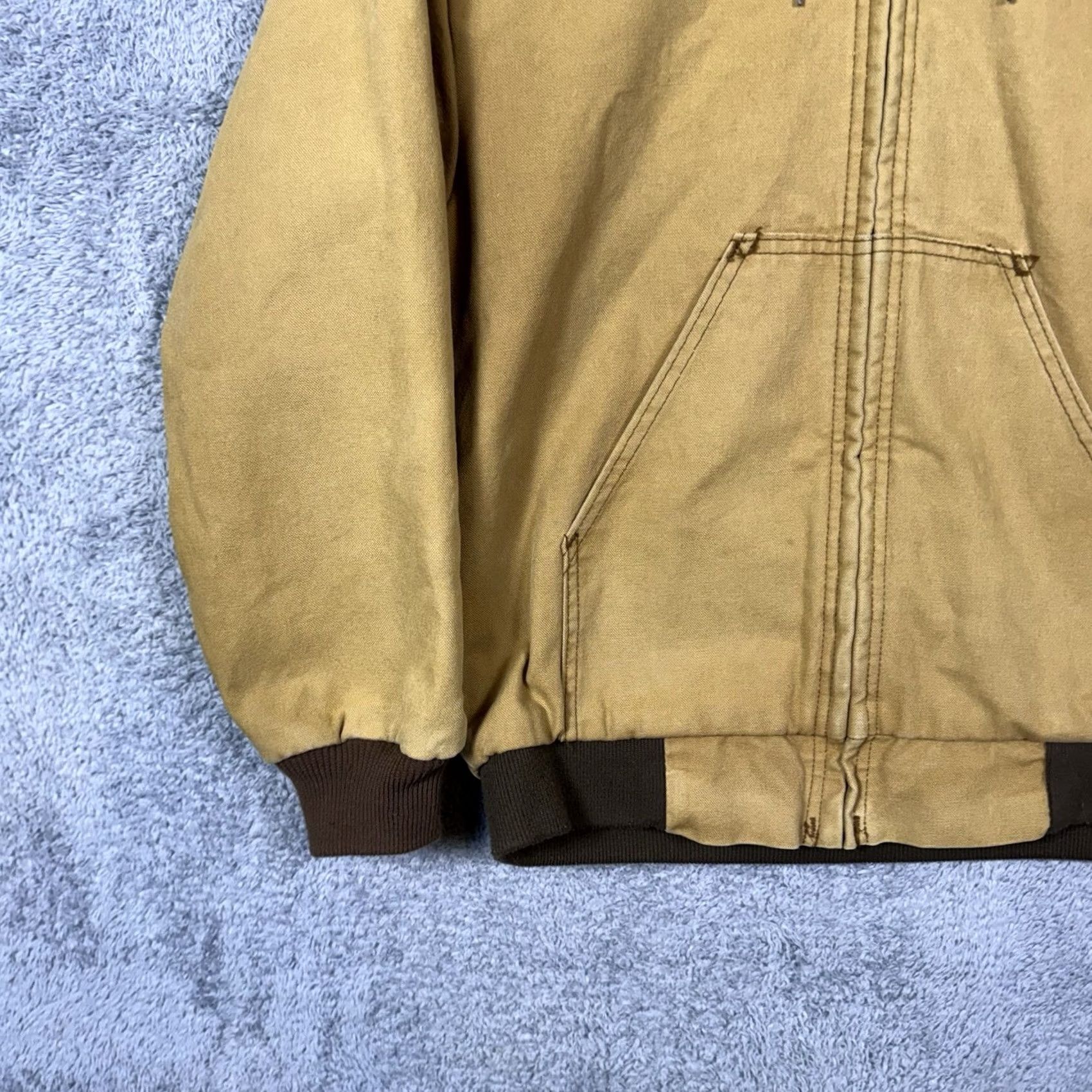 Imperial VINTAGE Key Imperial Jacket Mens M USA Made Detroit Workwear Utility Brown Bomber Jacket Size US M / EU 48-50 / 2 - 2 Thumbnail
