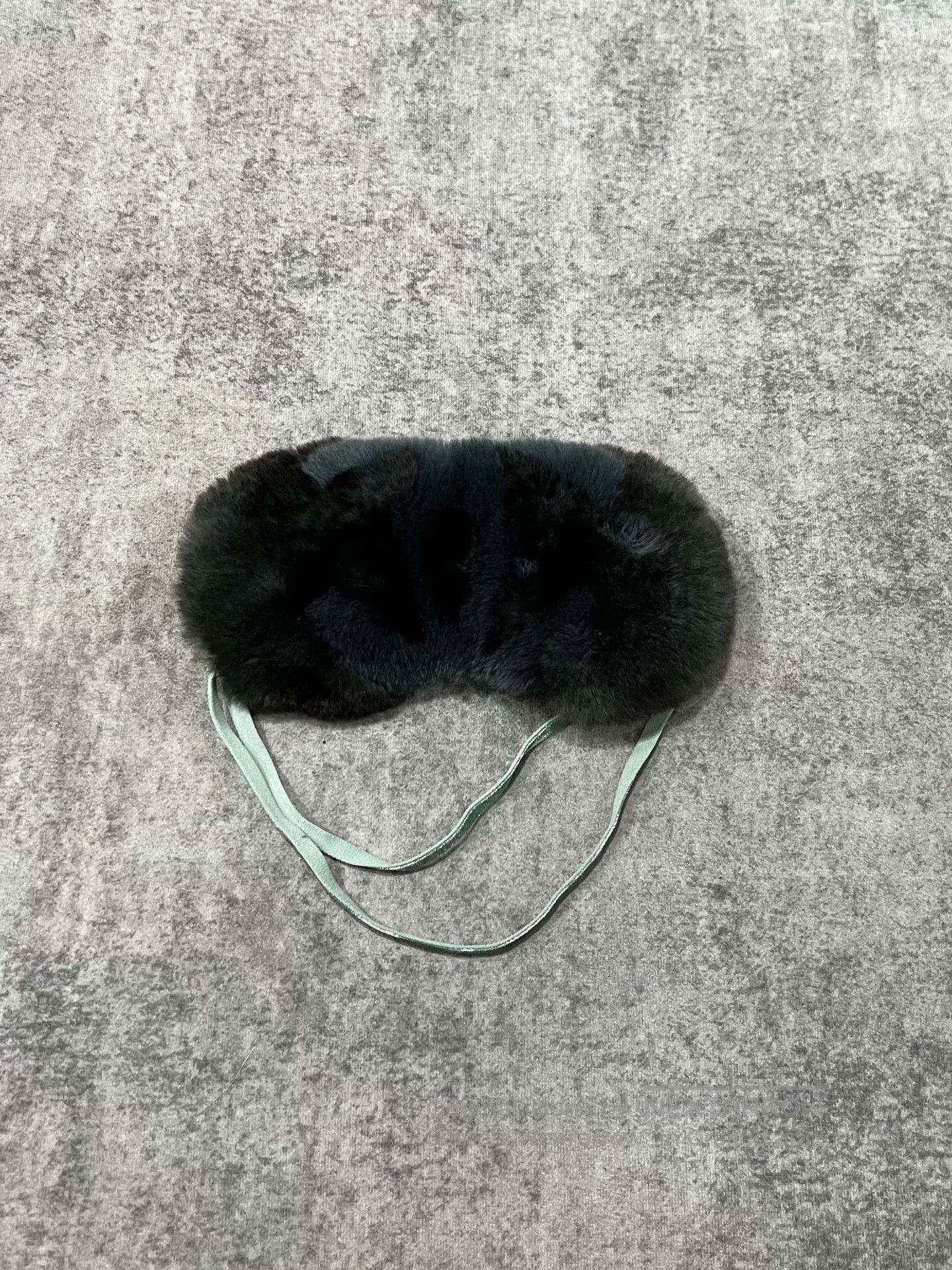 Chanel Chanel Rabbit Fur Sleep Mask. Size ONE SIZE - 1 Thumbnail