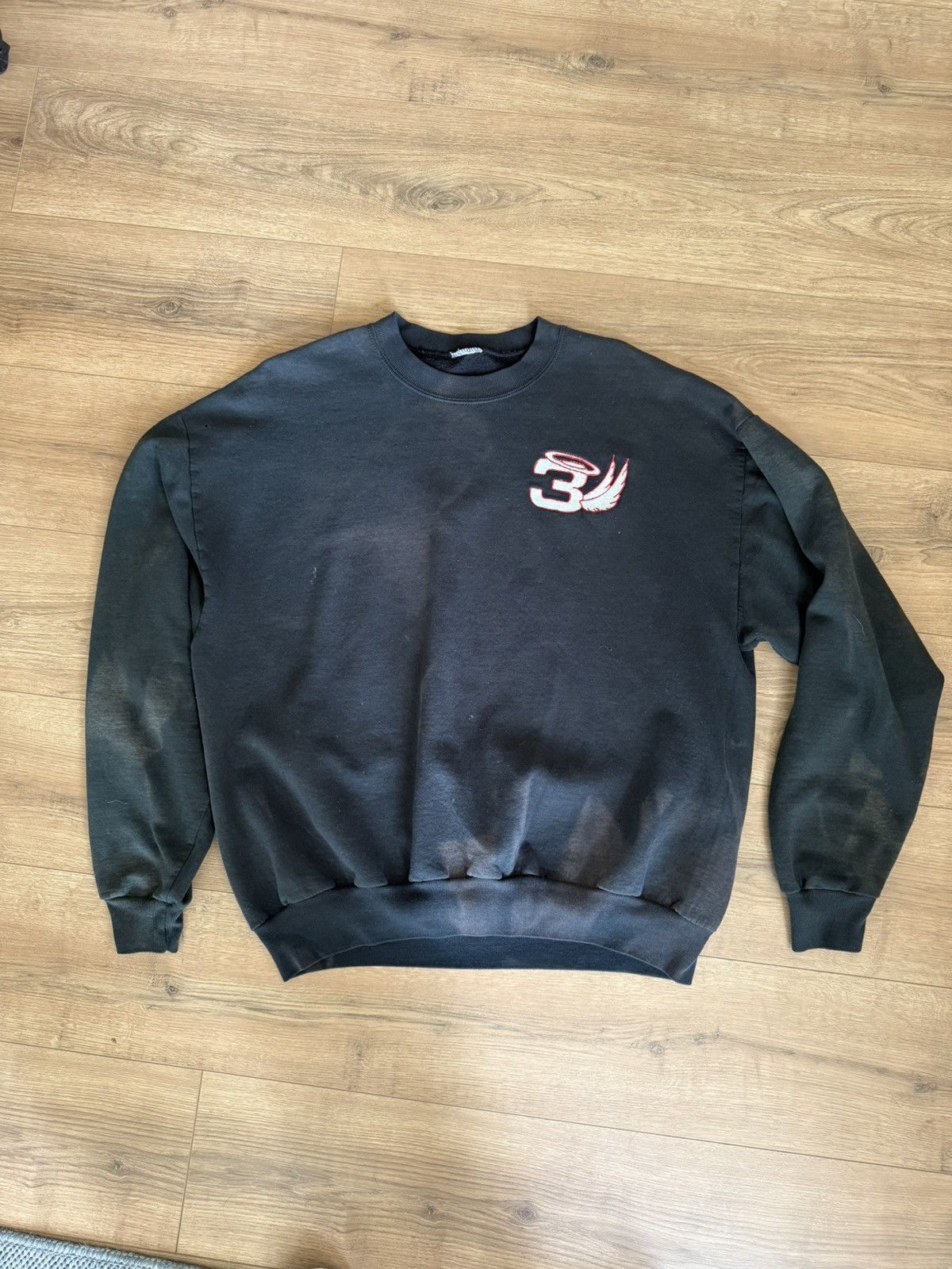 Vintage Vintage 3 Crewneck Size US L / EU 52-54 / 3 - 1 Thumbnail