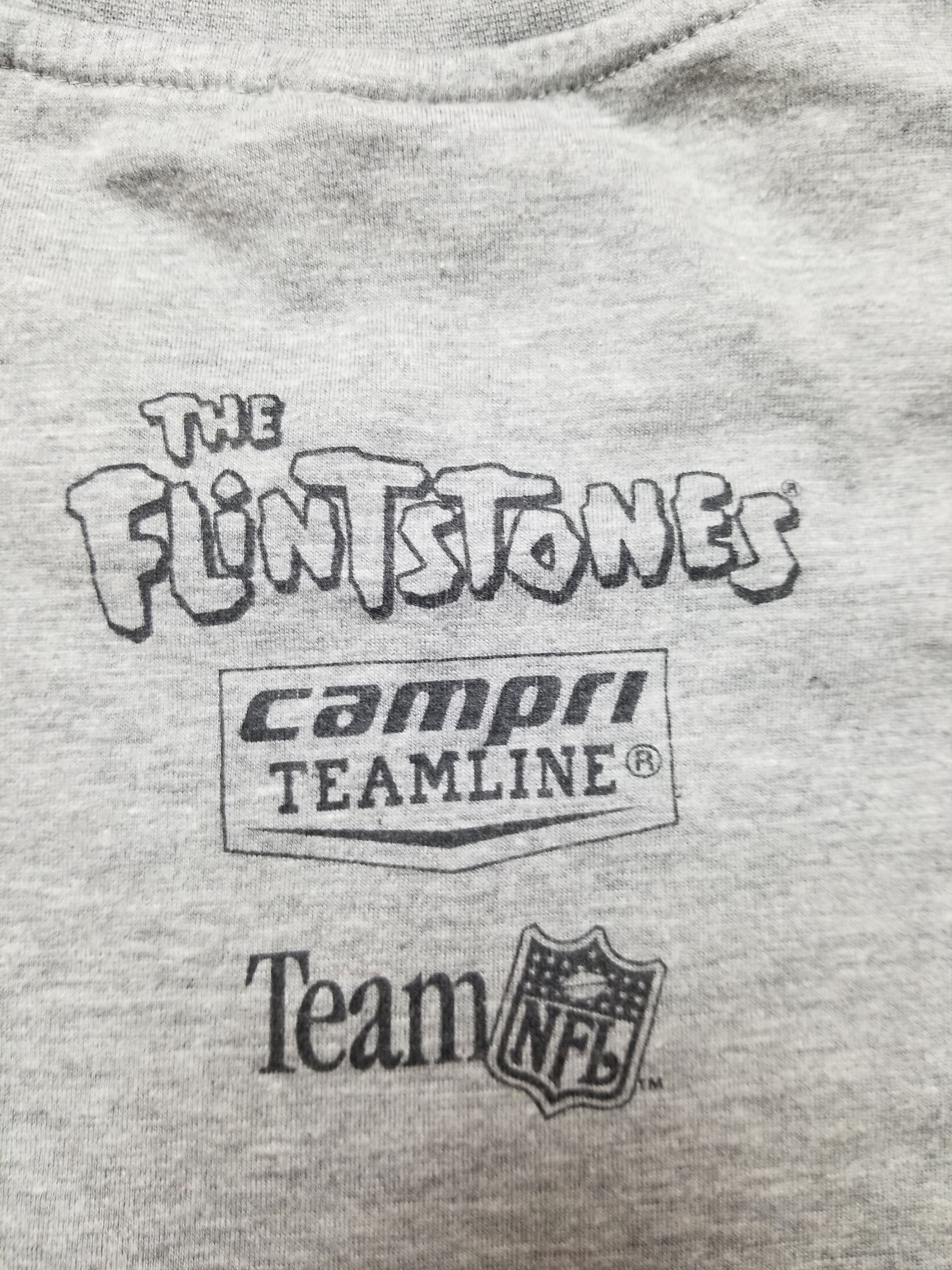 Other VTG Campri Teamline 1994 Dallas Cowboys Flintstones T-Shirt Size US XL / EU 56 / 4 - 5 Thumbnail