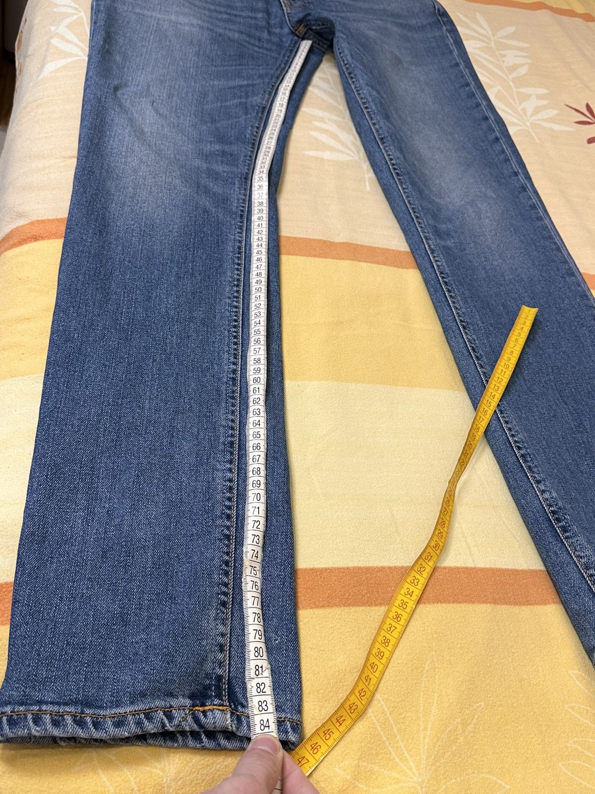 Nudie Jeans 🔥 Nudie Jeans Drim Tim Slim Fit Denim Skinny Jeans Pants Size US 34 / EU 50 - 12 Thumbnail