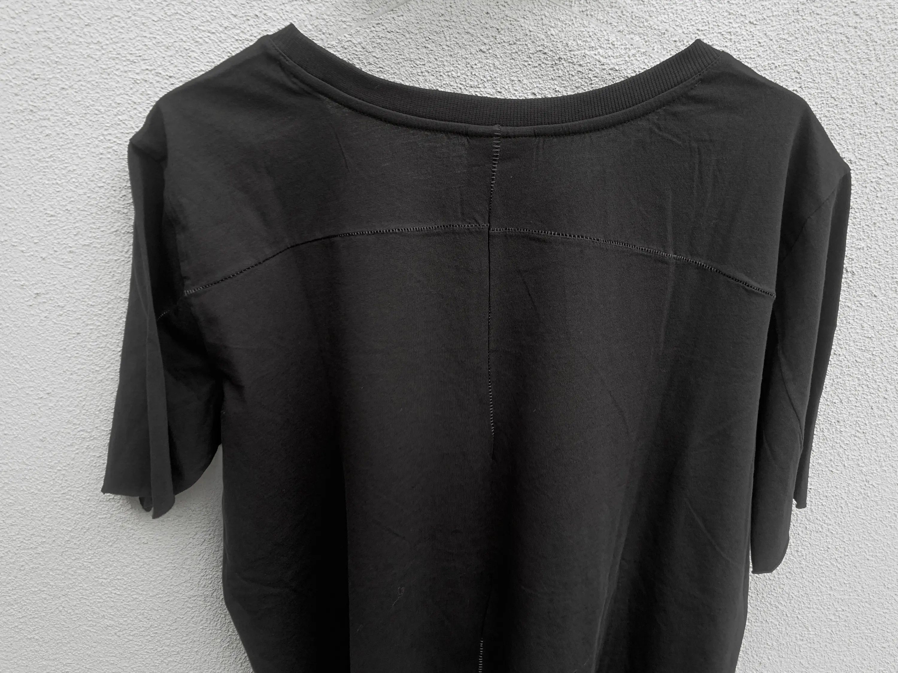 Thom Krom Thom Krom Black Cotton Tshirt Scar Stitching M Size US M / EU 48-50 / 2 - 6 Thumbnail