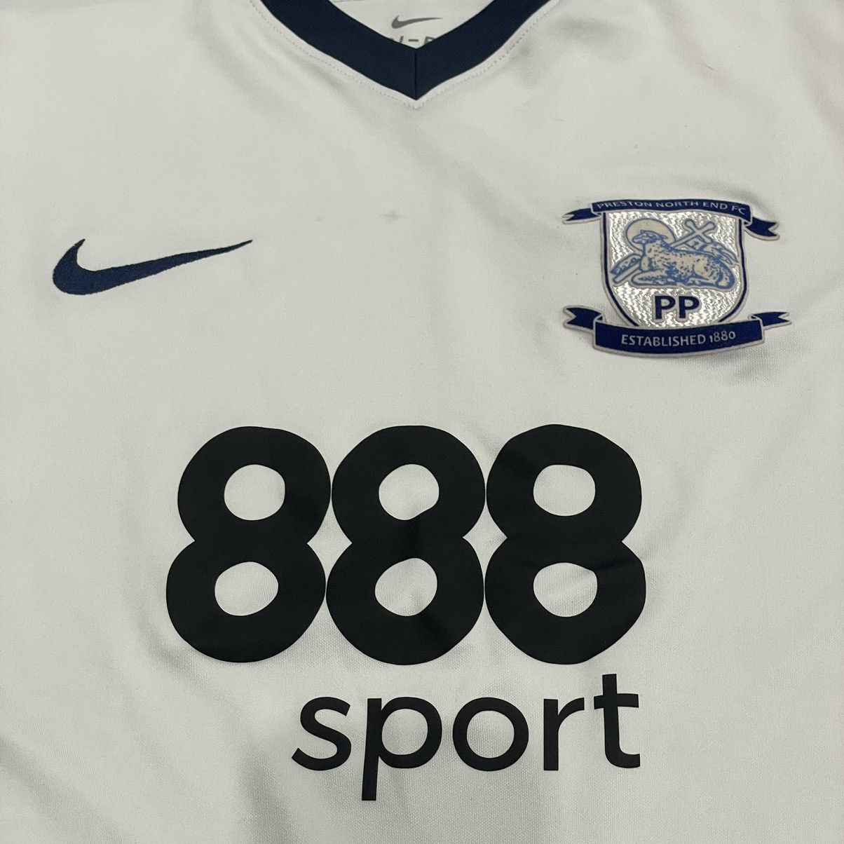 Nike Nike 888 sport PP PRESTON NORTH END tee Shirt Jersey Size US L / EU 52-54 / 3 - 2 Thumbnail