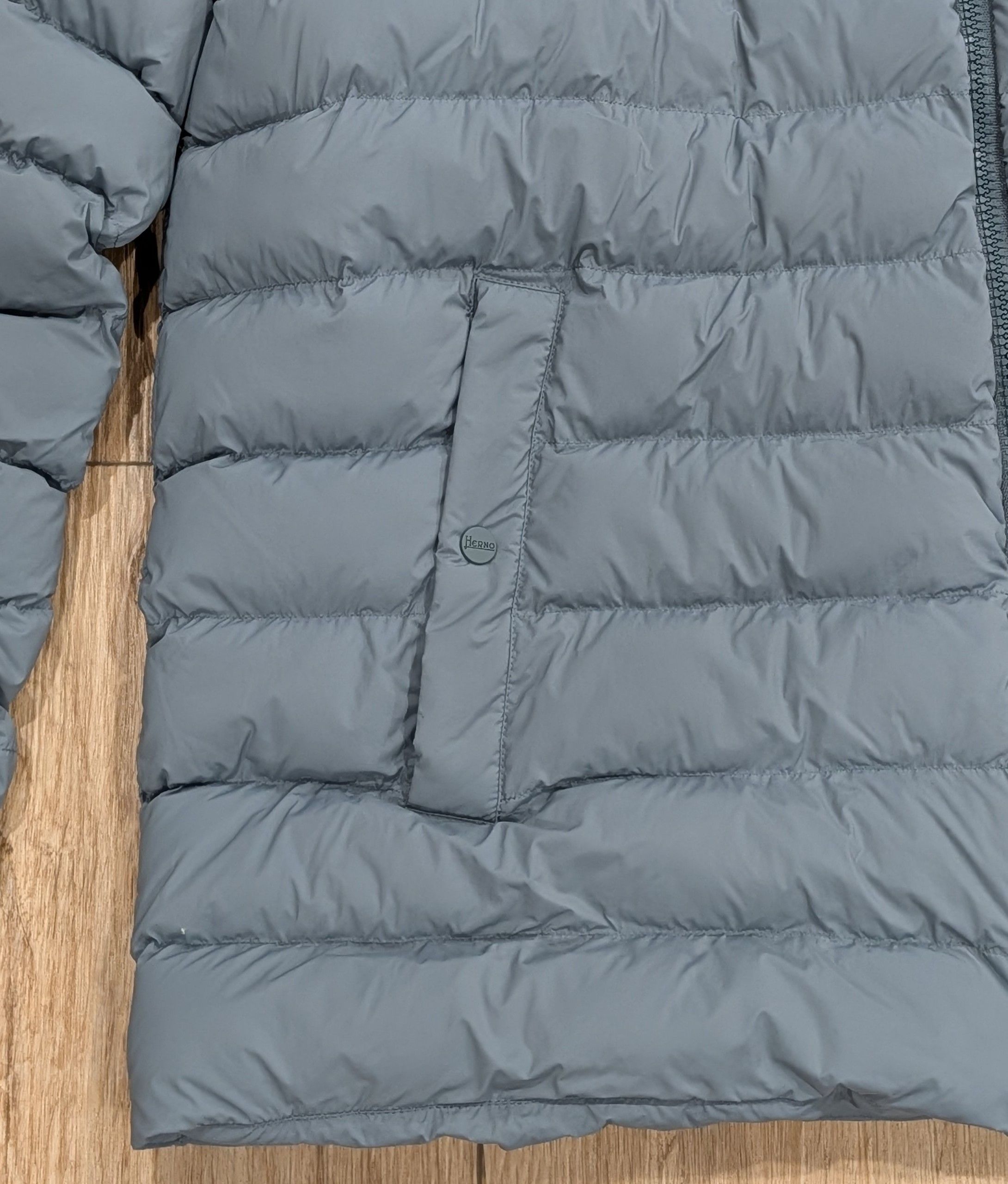 Herno HERNO Packable Jacket Light Blue Gray 56 US 46 Size US XL / EU 56 / 4 - 2 Thumbnail