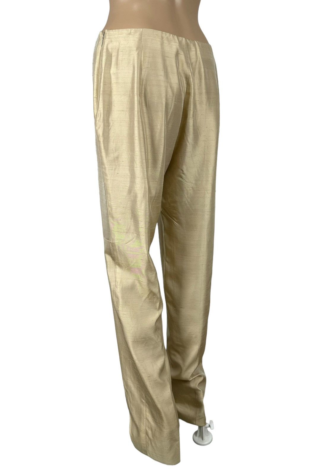 Max Mara Max Mara Silk-Acetat Pants size US10 IT44 Size 32" / US 10 / IT 46 - 6 Thumbnail