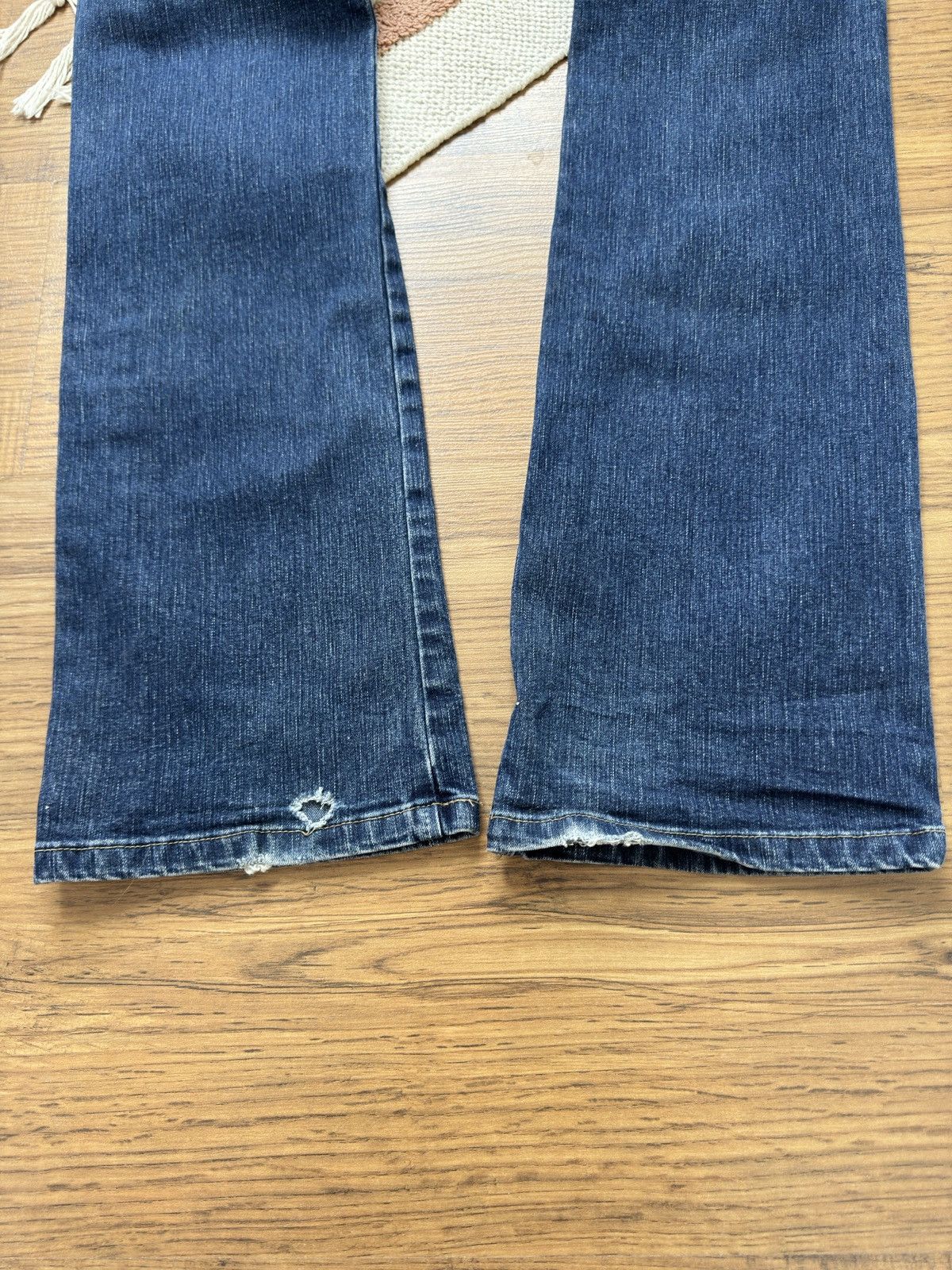Vintage VINTAGE TRIBAL VON DUTCH STYLE JEANS PANTS Size 27" / US 4 / IT 40 - 9 Thumbnail