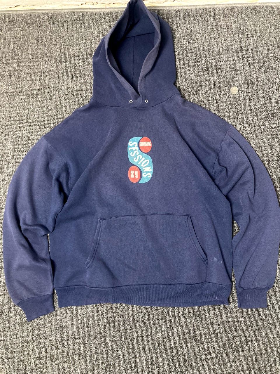 Sessions [DELETED] Sessions Snowboarding Vintage Hoodies Size US L / EU 52-54 / 3 - 1 Thumbnail