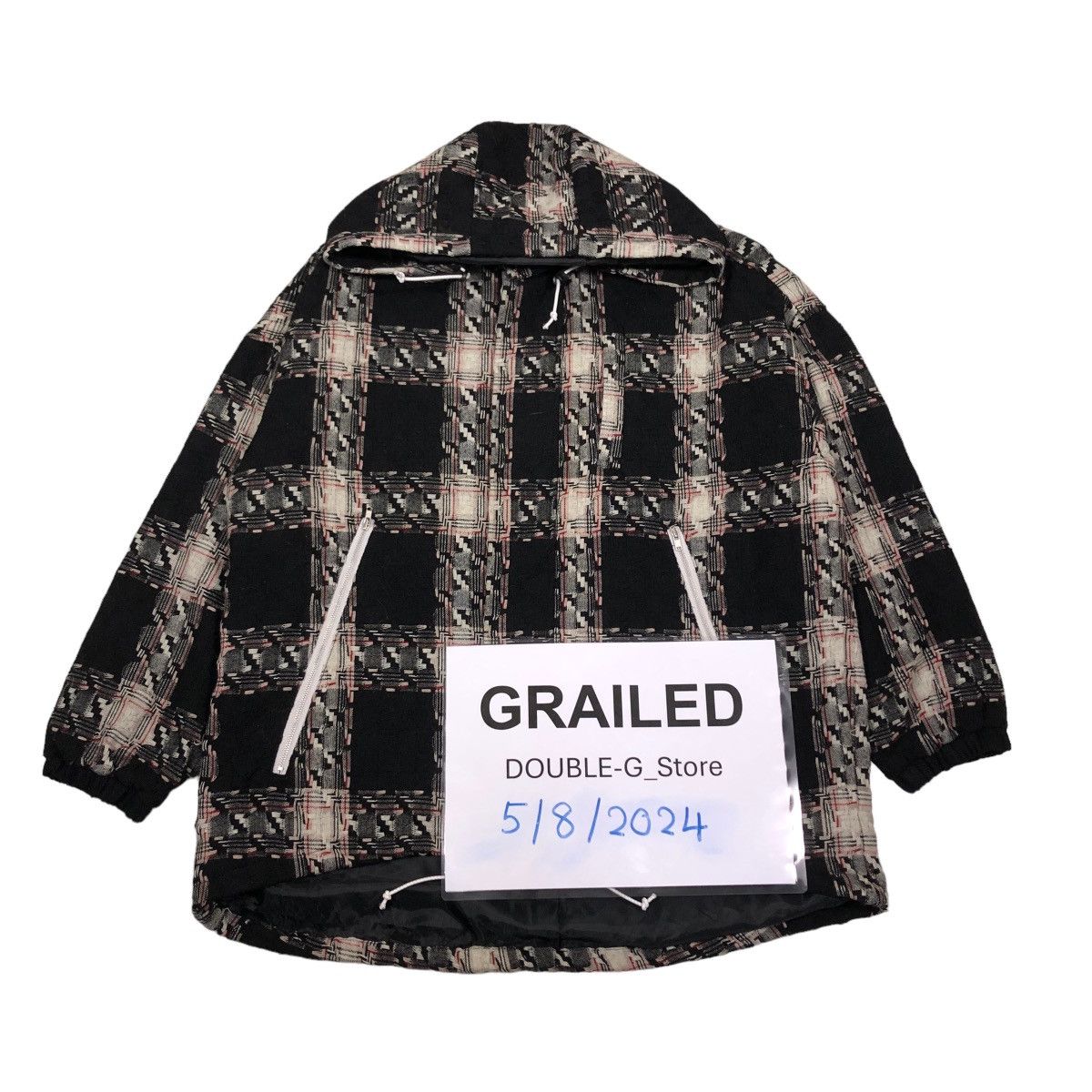 Japanese Brand 📌VINTAGE BIKER JACKET KBF JAPAN TARTAN DESIGN CHECK Size US M / EU 48-50 / 2 - 2 Thumbnail