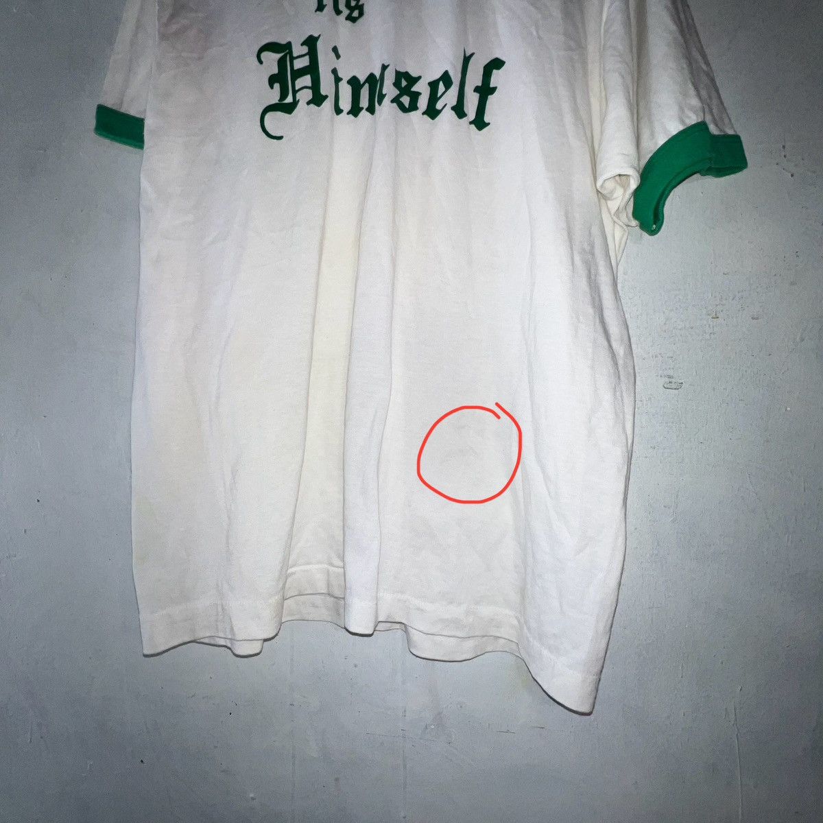 Vintage 80s Ringer T-Shirt VTG Vintage Size US XL / EU 56 / 4 - 4 Thumbnail