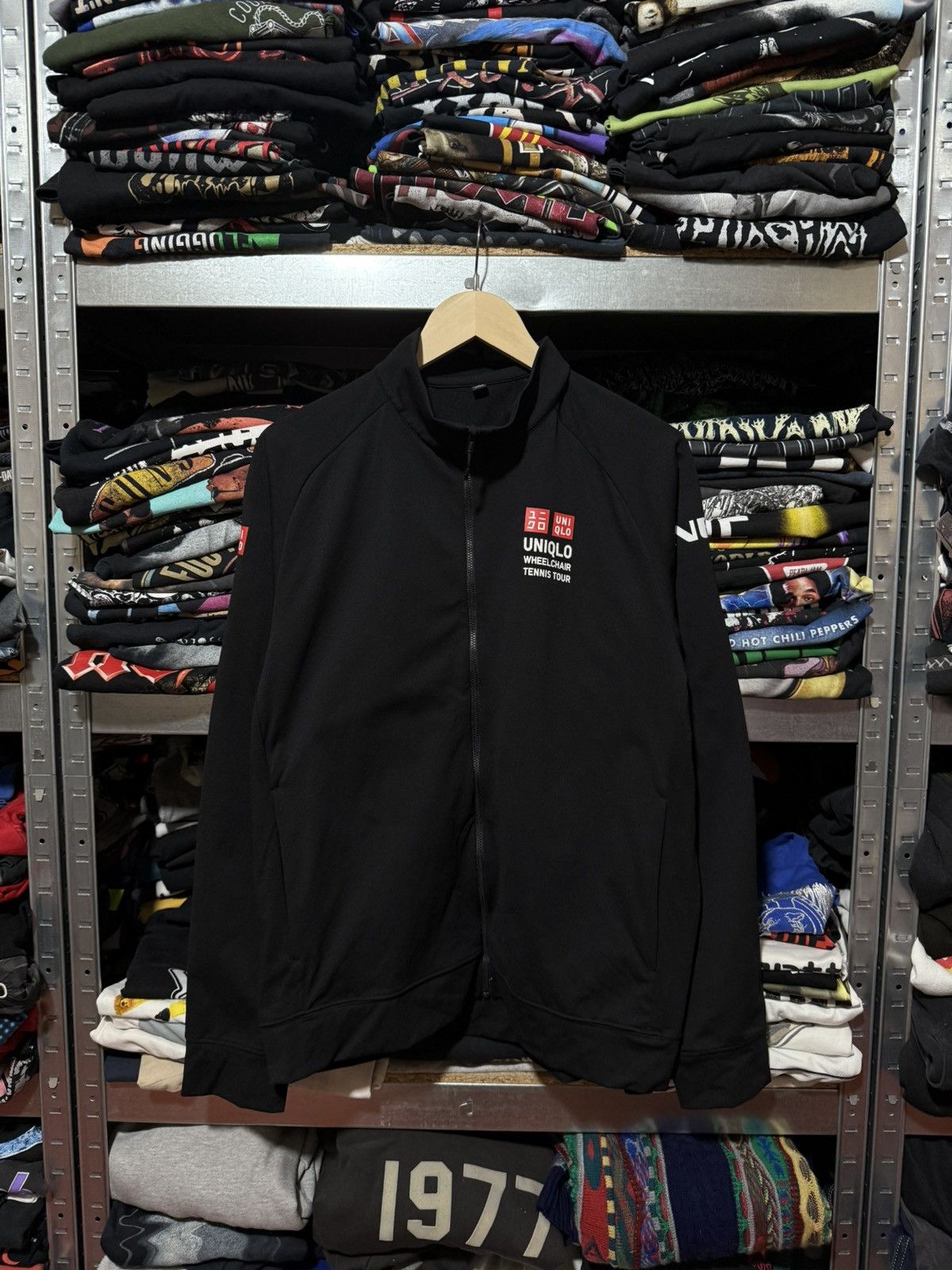 Rare Uniqlo Wheelchair Tennis Tour ITF Full Zip Light Jacket