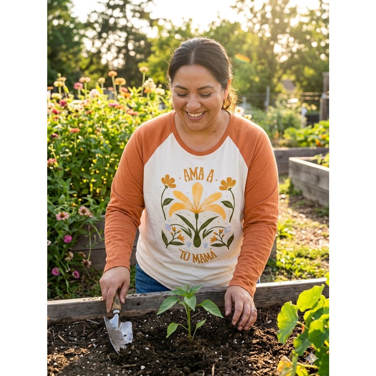 Sonoma Sonoma Community "Ama A Tu Mama" Raglan Tee XXL Size XXL / US 16-18 / IT 52-54 - 1 Thumbnail